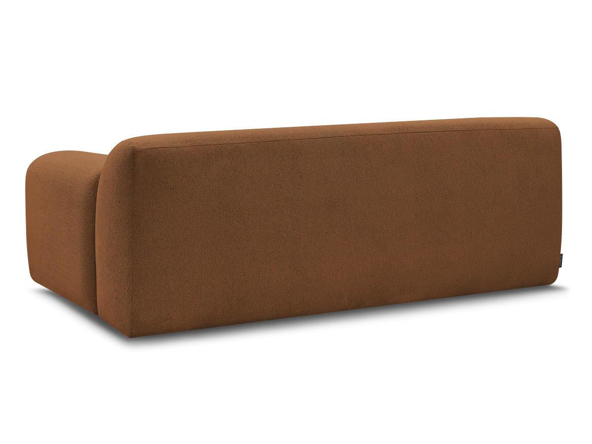 Bobochic Melisse Sofa 2-Sitzer Melange-Stoff Orange