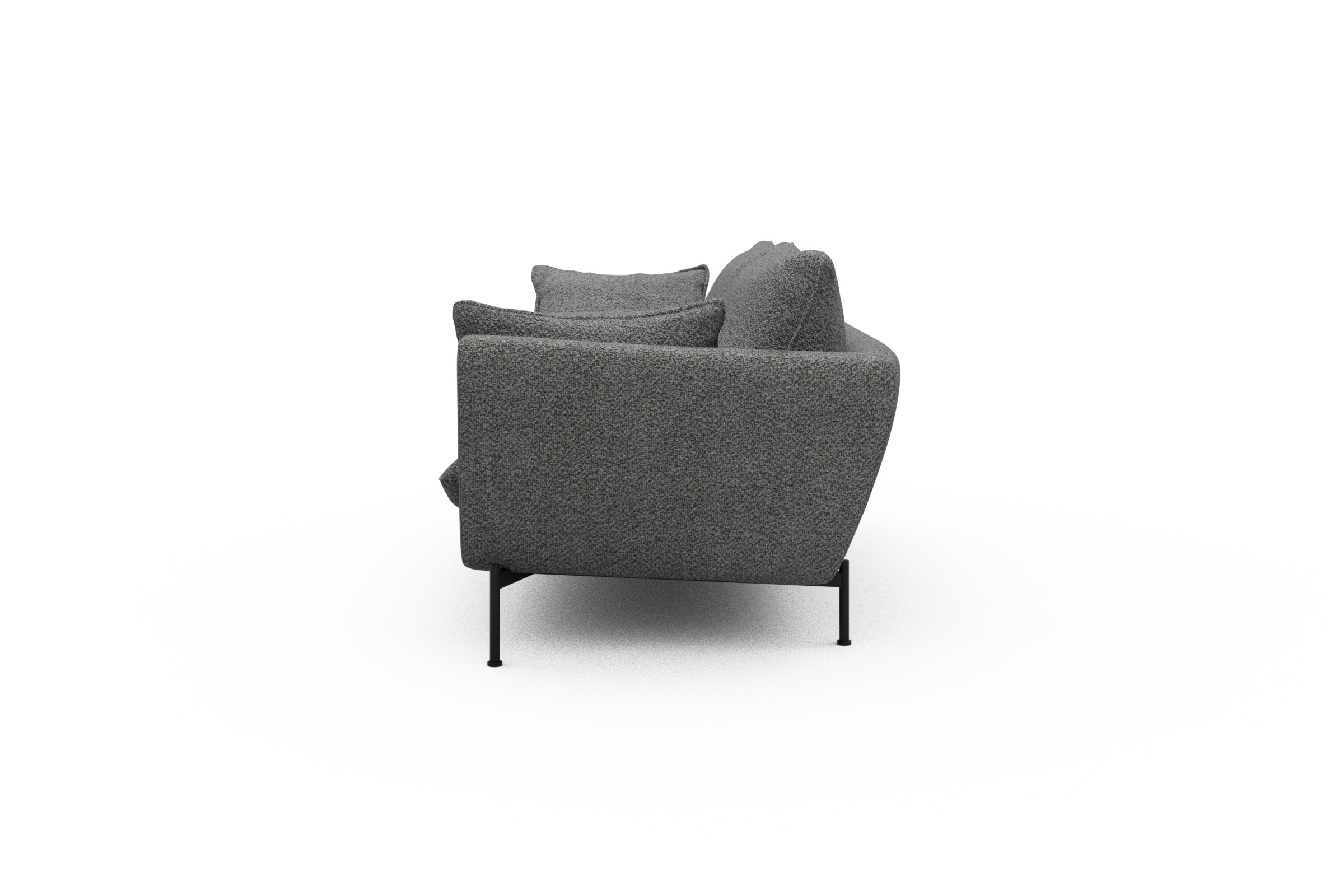 Sofa Anton 2-Sitzer Vanora-Warm-Grey