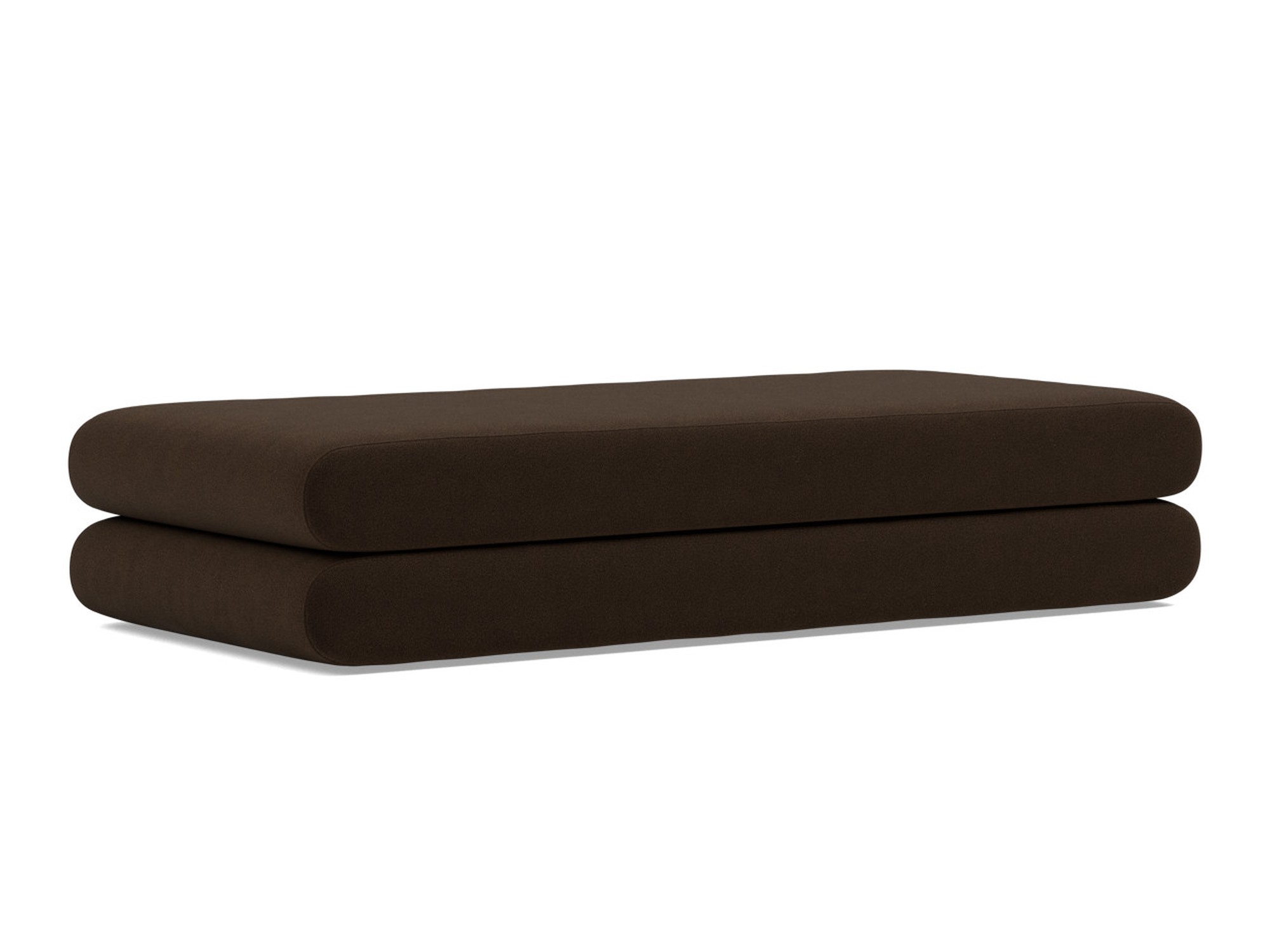 Tagesbett Circlus Strukturierter Stoff Taura 358-Chocco