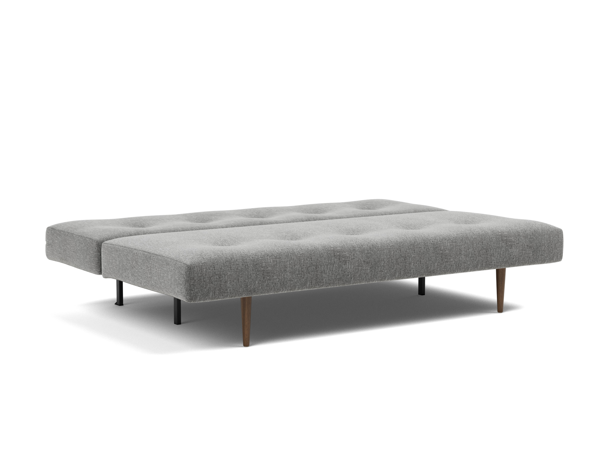 Schlafsofa Recast Strukturierter Stoff Twist 563-Charcoal