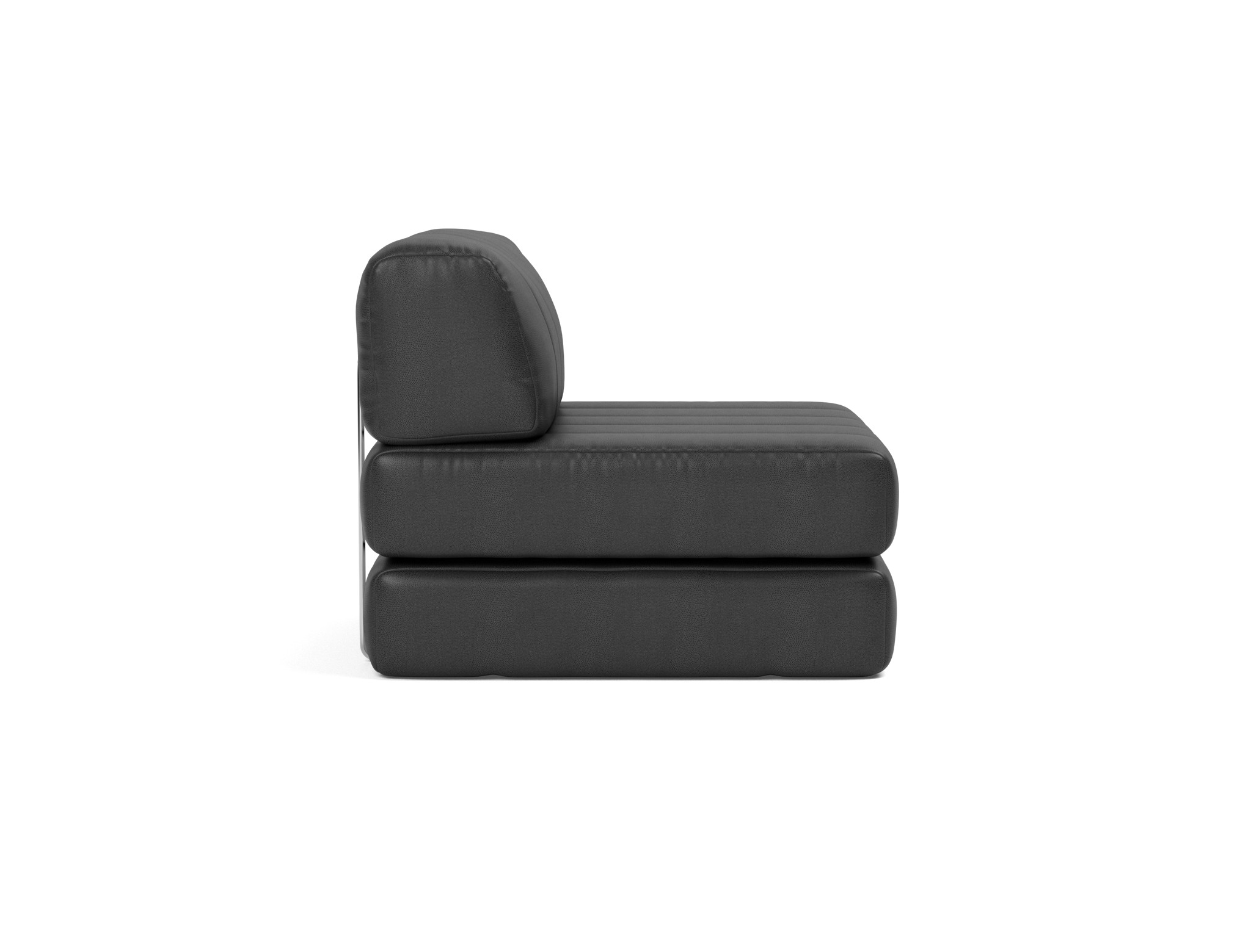 Schlafsessel CozyPad Lederoptik Faunal 550-Black