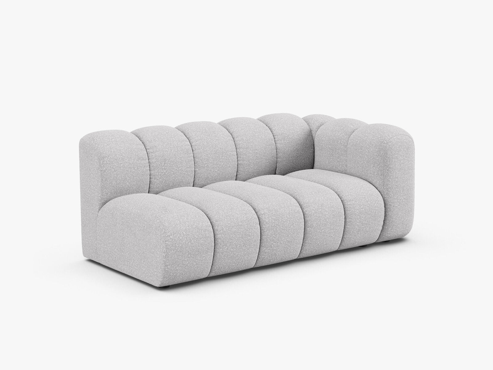 Micadoni Modul Lupine 3-Sitzer Boucle Baloo Hellgrau Rechts