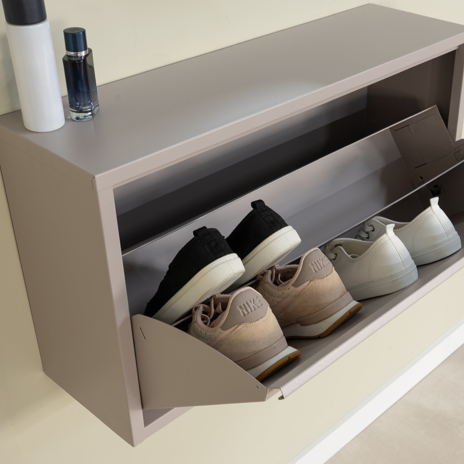 Spinder Design Schuhschrank Billy 1 Maxi  Silky Taupe