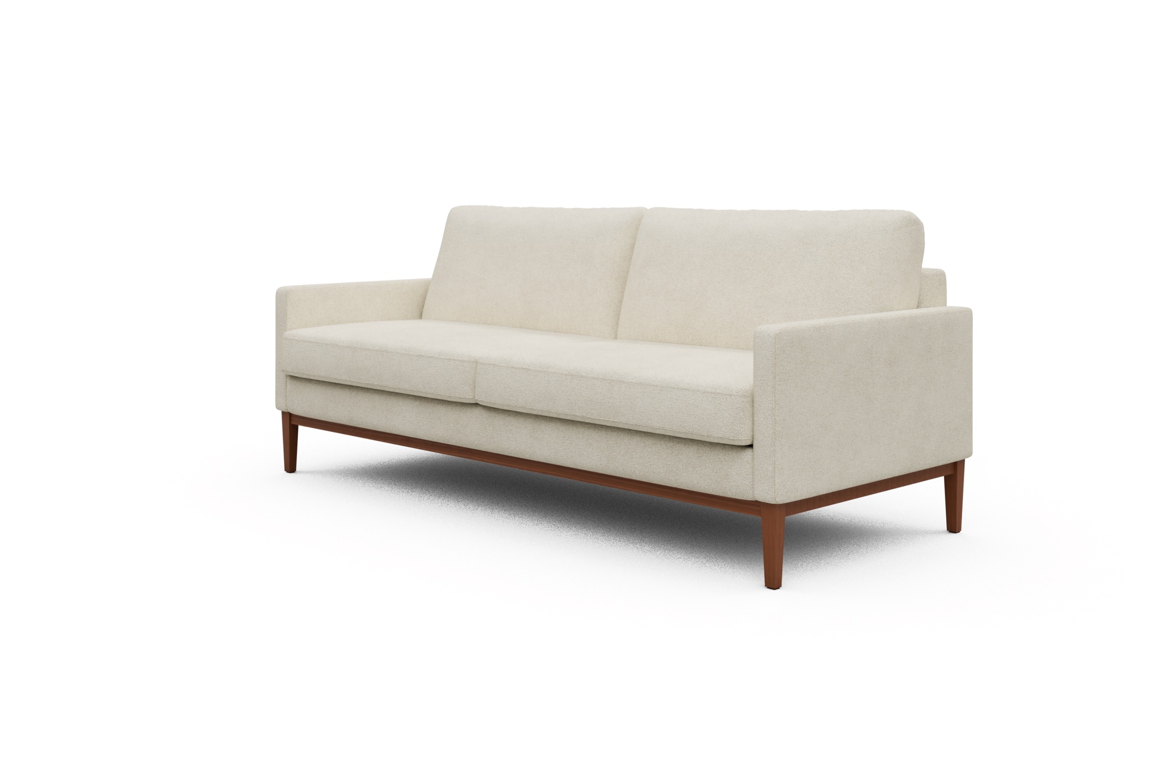 Sofa Bodo 3-Sitzer Boucle-Off-White