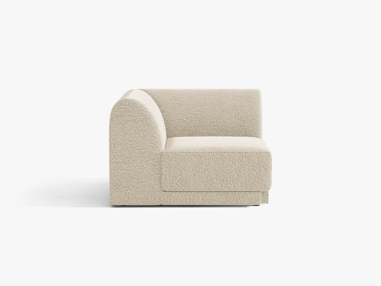 Micadoni Modul Ecke Miley Boucle Baloo Beige