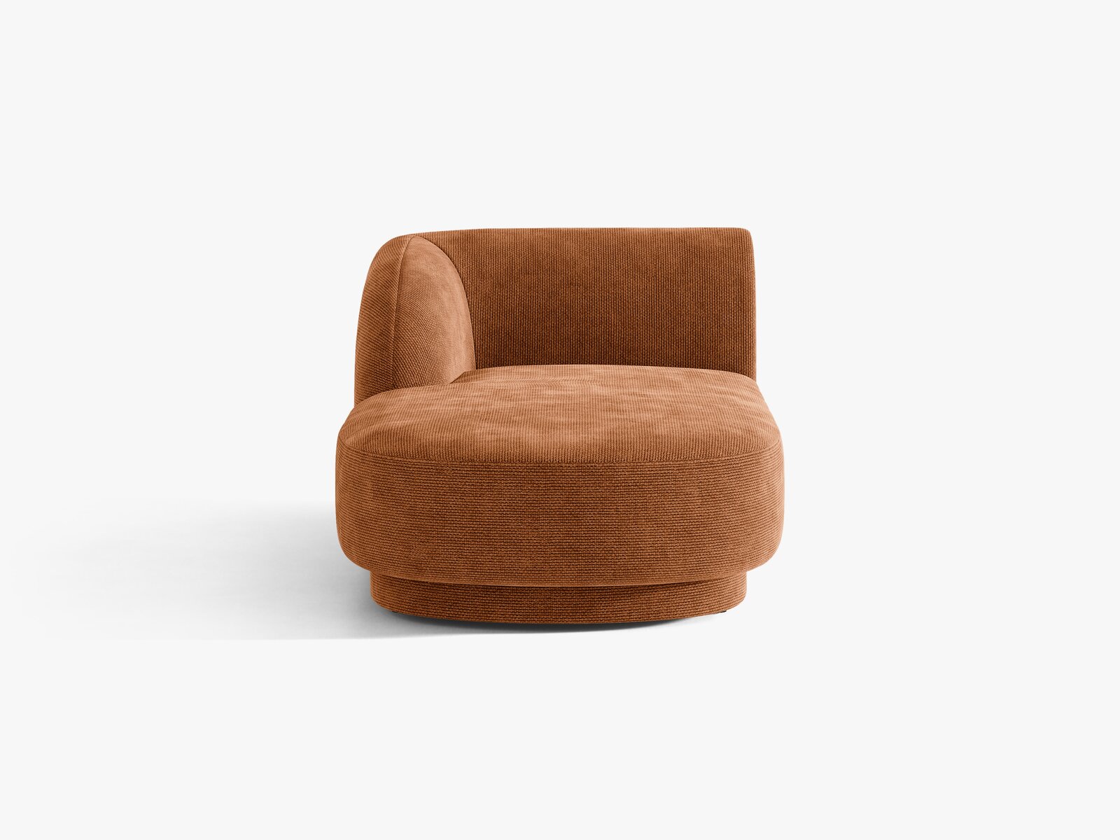 Micadoni Modul Miley 2-Sitzer Chenille Eden Ziegel Links