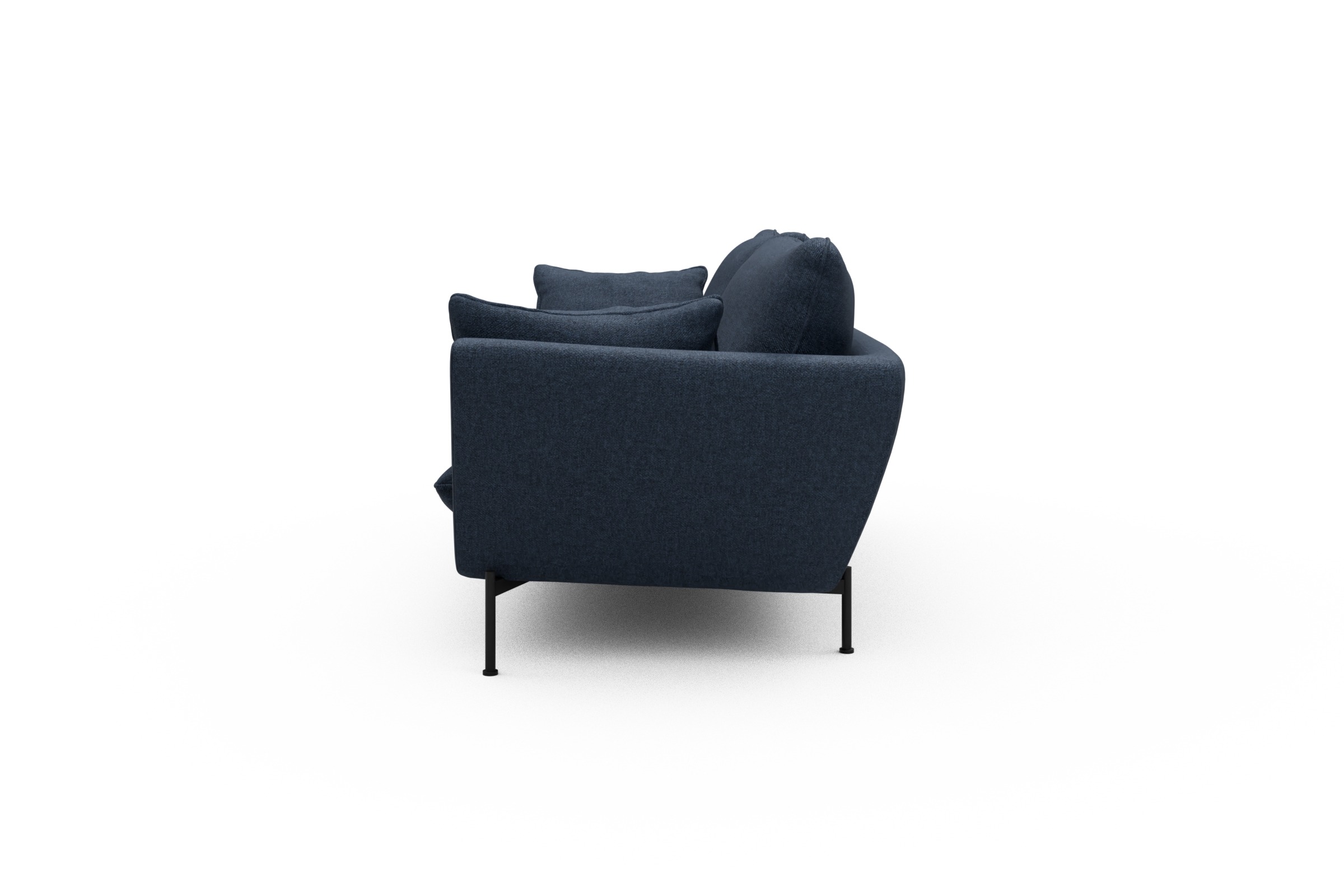 Sofa Anton 3-Sitzer Sama-Deep-Blue