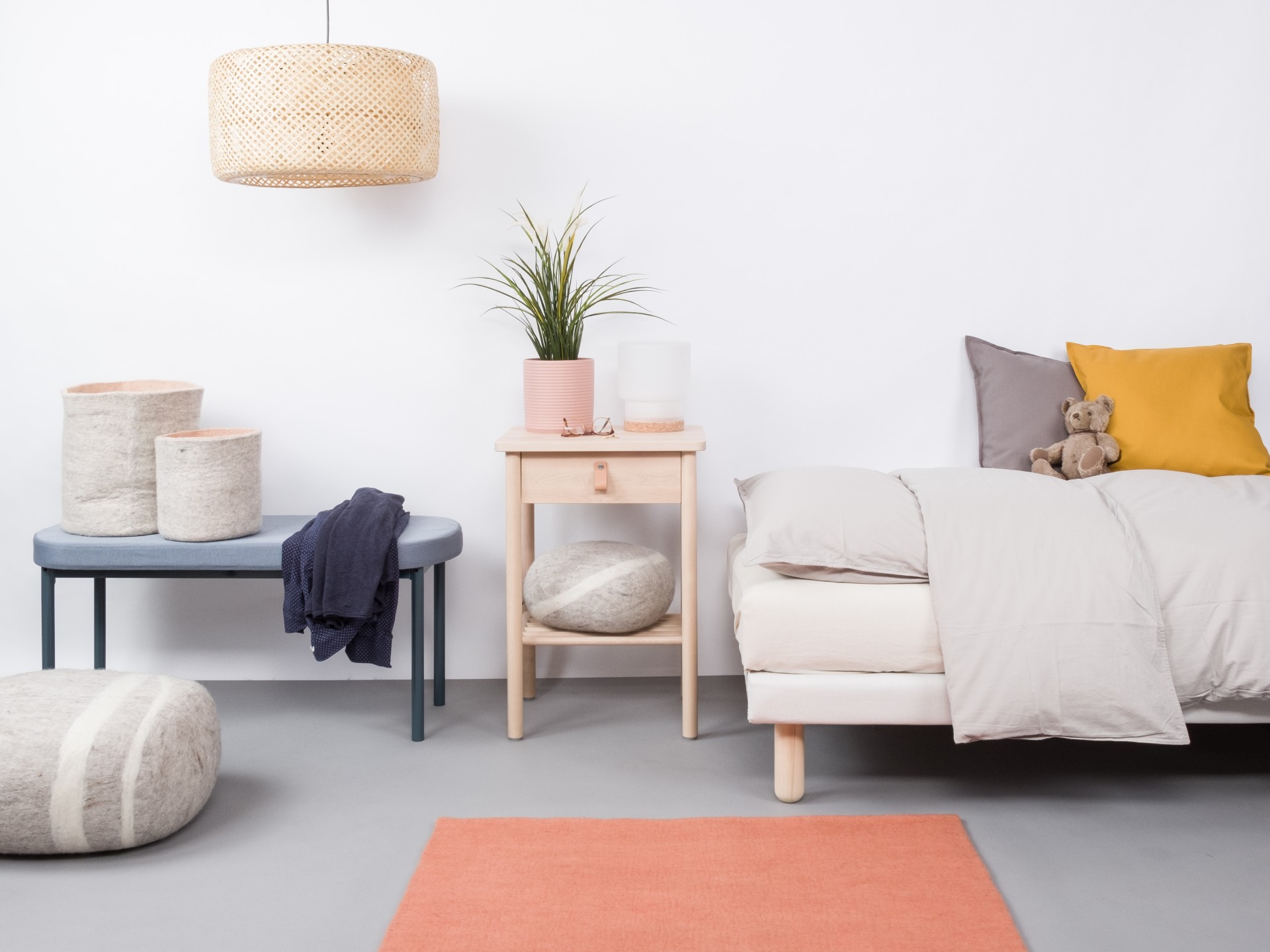 myfelt Lea Filzteppich - 70x100 cm