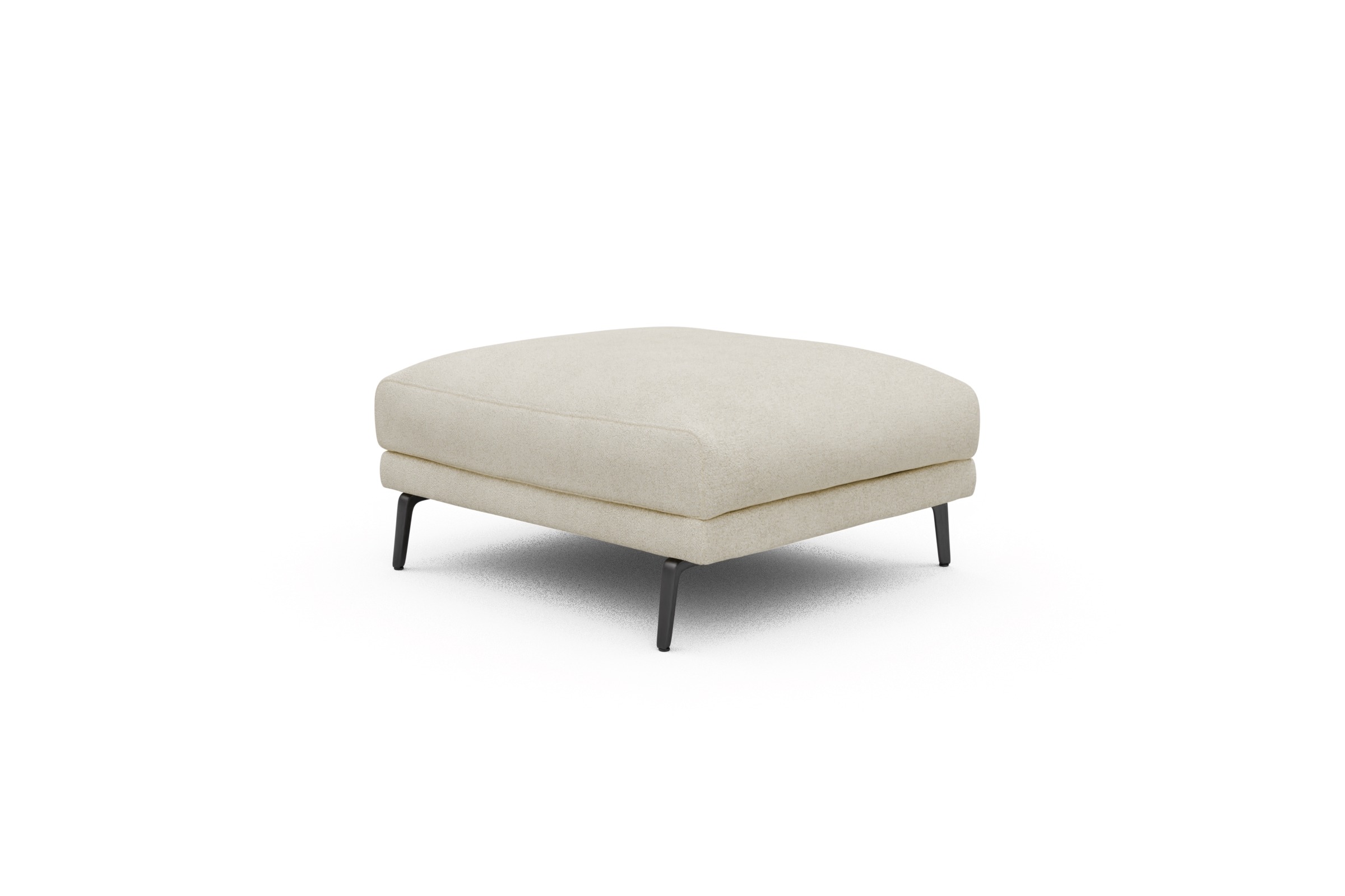 Sitzhocker Karl Boucle-Off-White