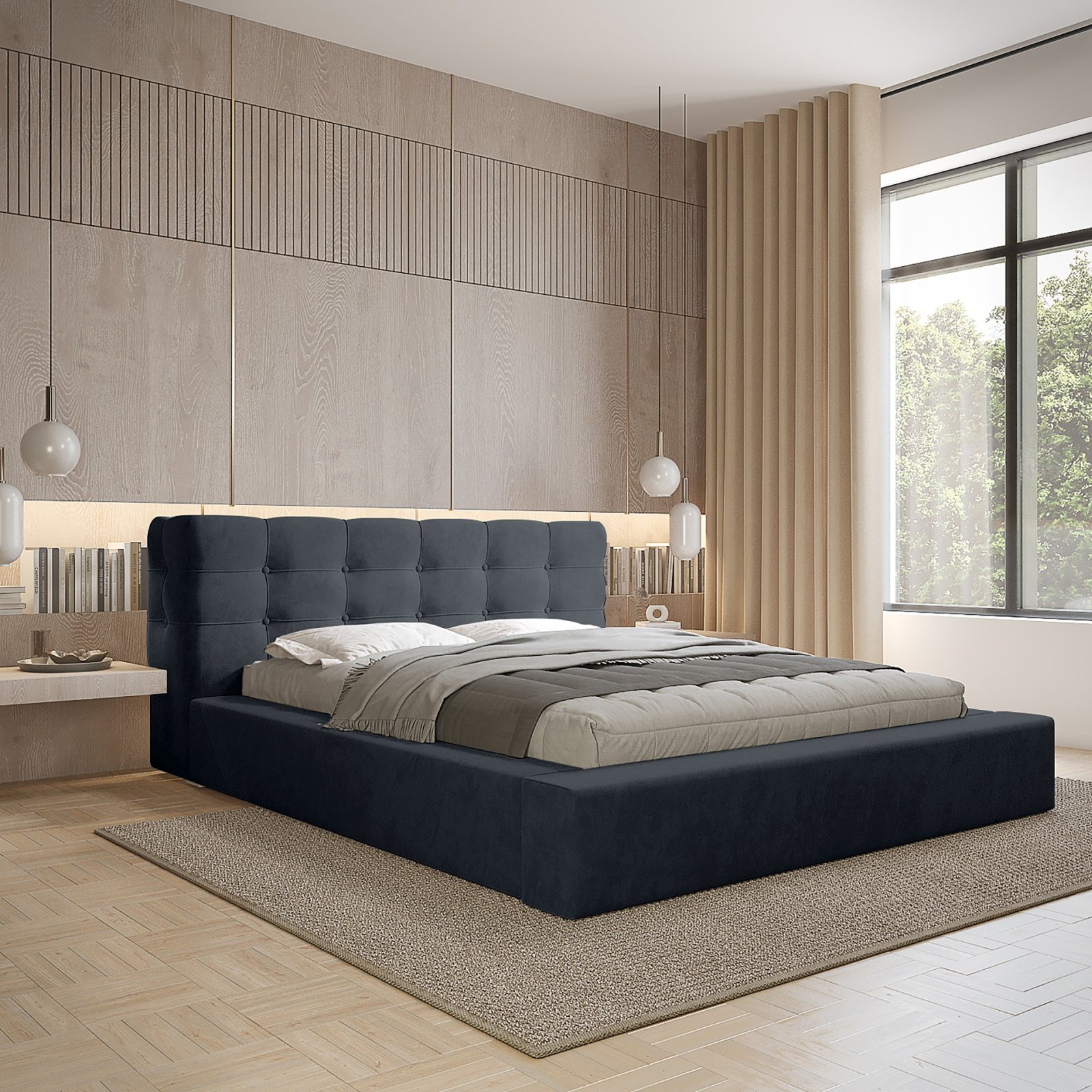 Polsterbett PAVO Ditra-New 180 mit Holzrahmen Ditra-New 11 moebelfaktor