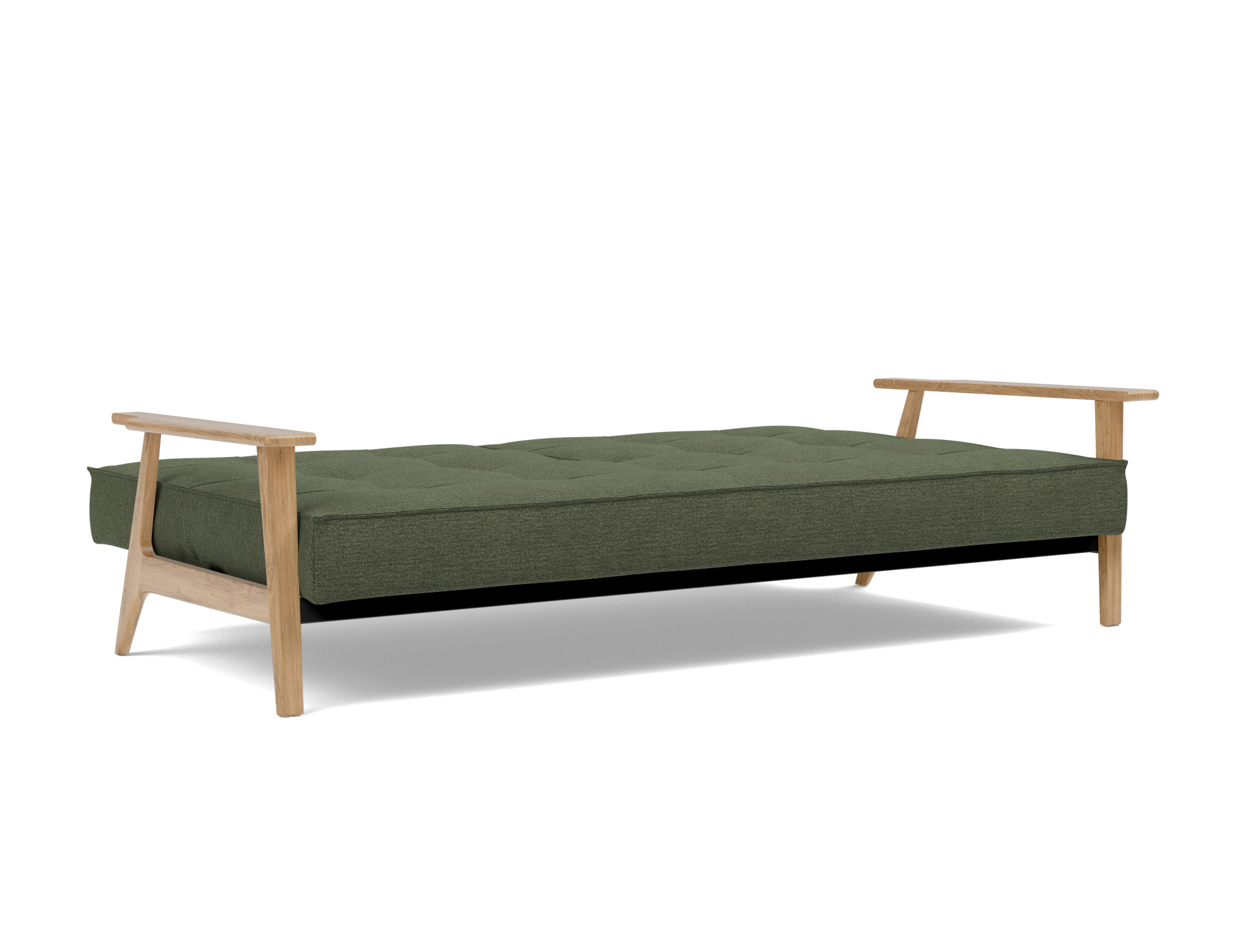 Schlafsofa Splitback Frej Strukturierter Stoff Taura 353-Forest