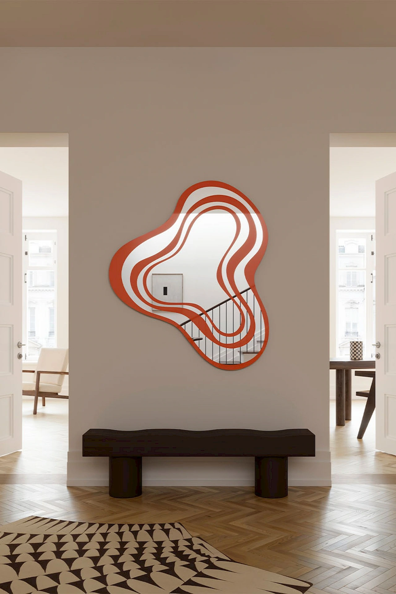 deKnudt Nimbus Orange – Raumansicht 3