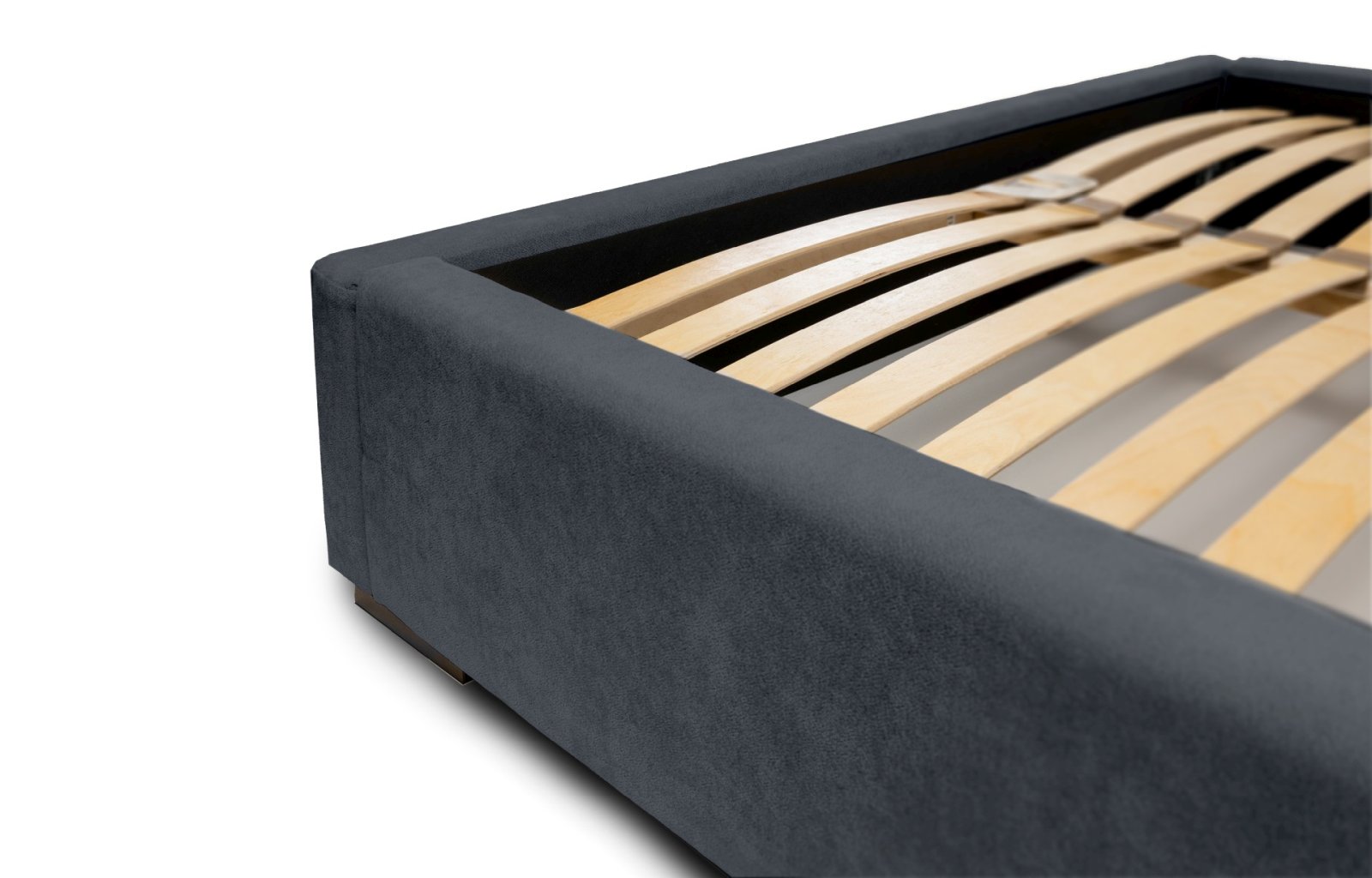 Polsterbett Navo Chenille 140x200 mit Holzrahmen Ditra-New 11