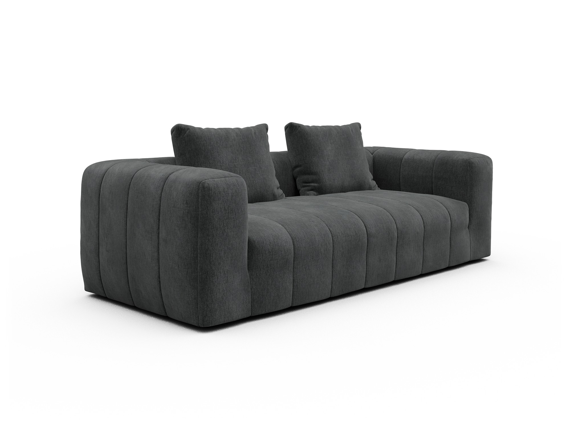 Hugo 3-Sitzer Smooth-Deep-Warm-Grey moebelfaktor
