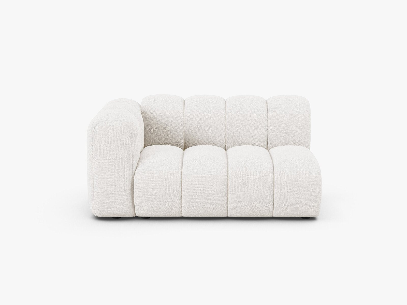 Micadoni Modul Lupine 2-Sitzer Links Boucle Baloo Weiß
