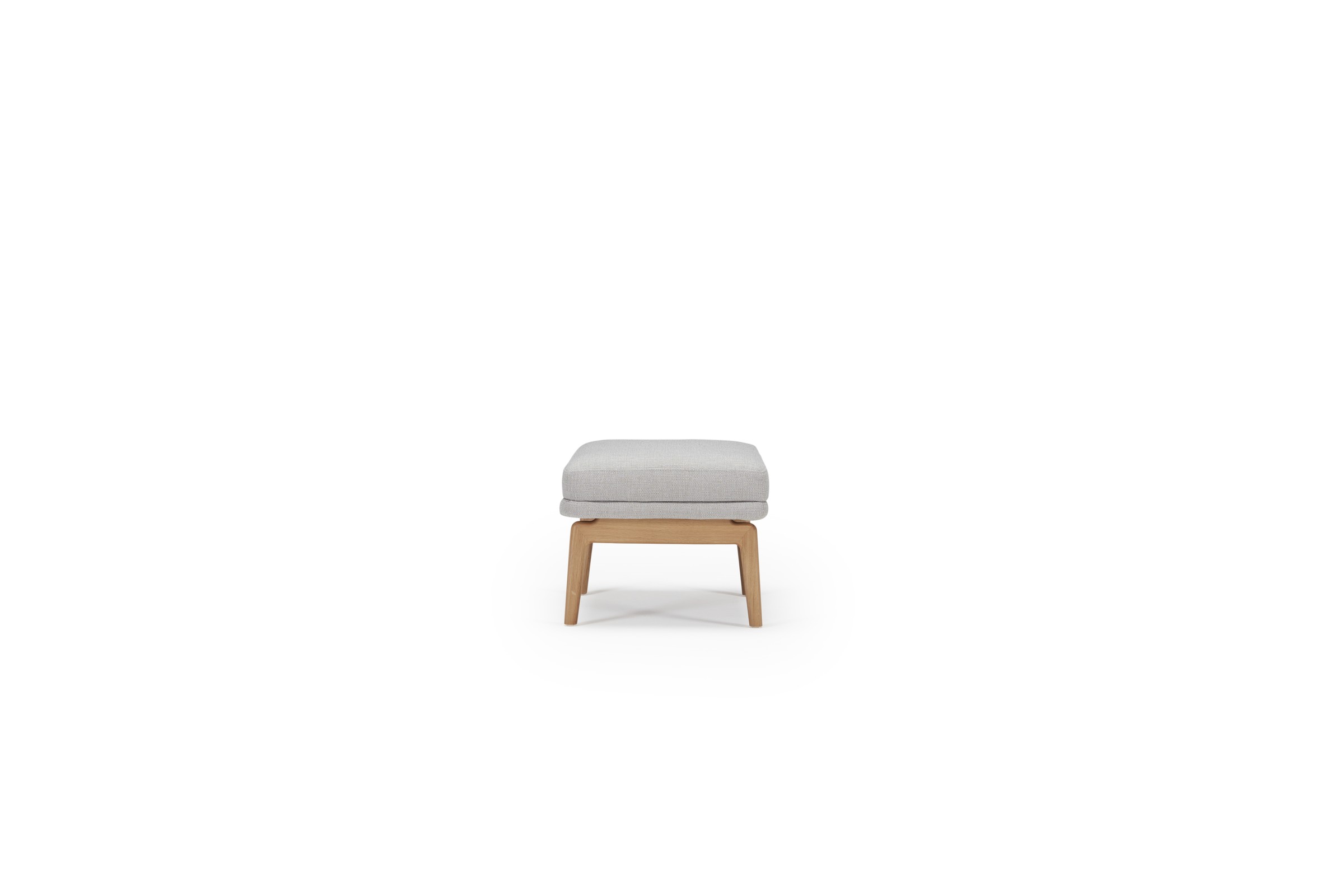 Hocker Arne Strukturierter Stoff Denari 487-Clean-Beige
