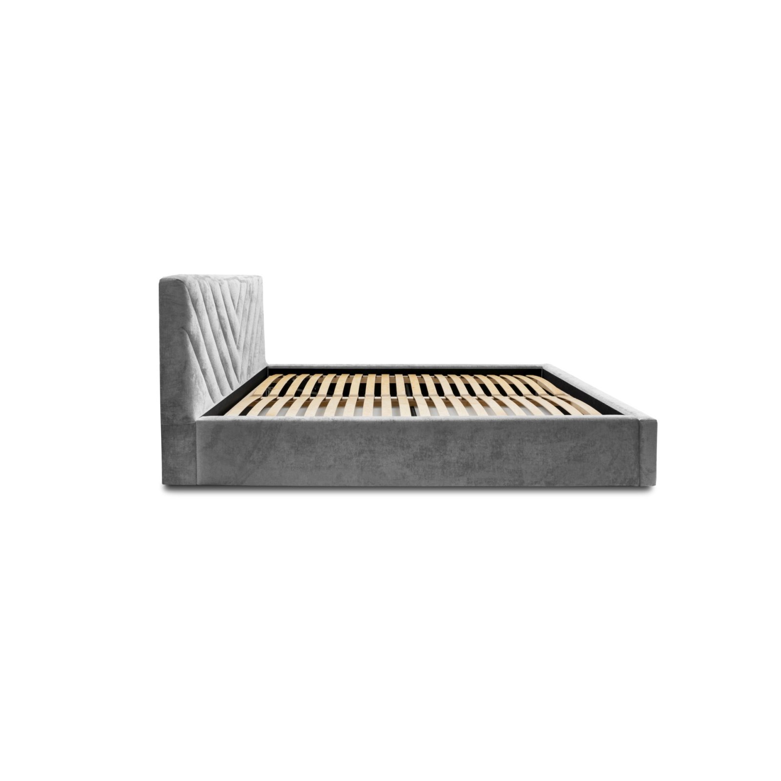 Polsterbett Velo-Iii Chenille 140x200 mit Metallrahmen Perfect Harmony 82
