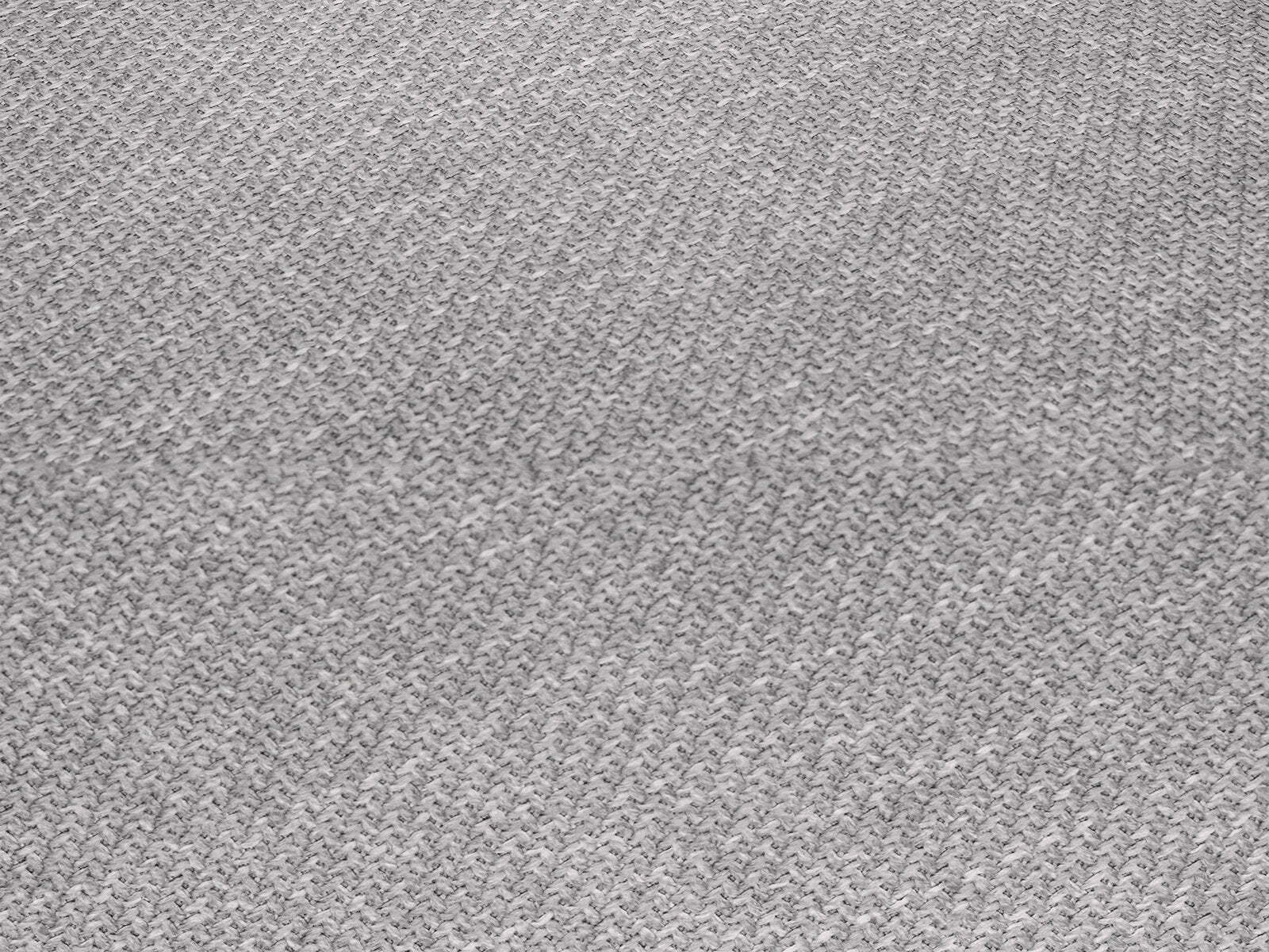 Micadoni Sofa Ruby 4-Sitzer Strukturierter Stoff Ottawa Hellgrau
