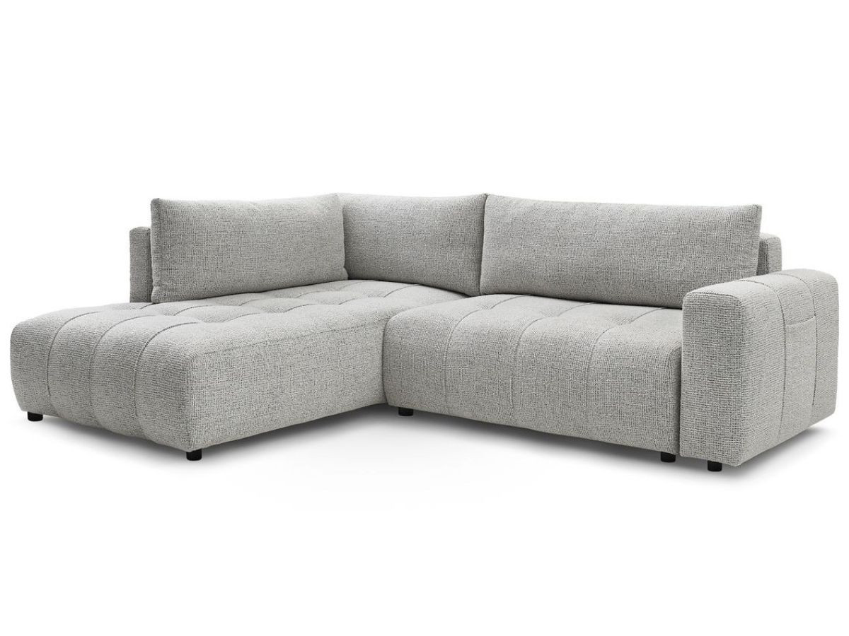 Bobochic Arsene Ecksofa mit Schlaffunktion und Bettkasten 277 × 200 cm