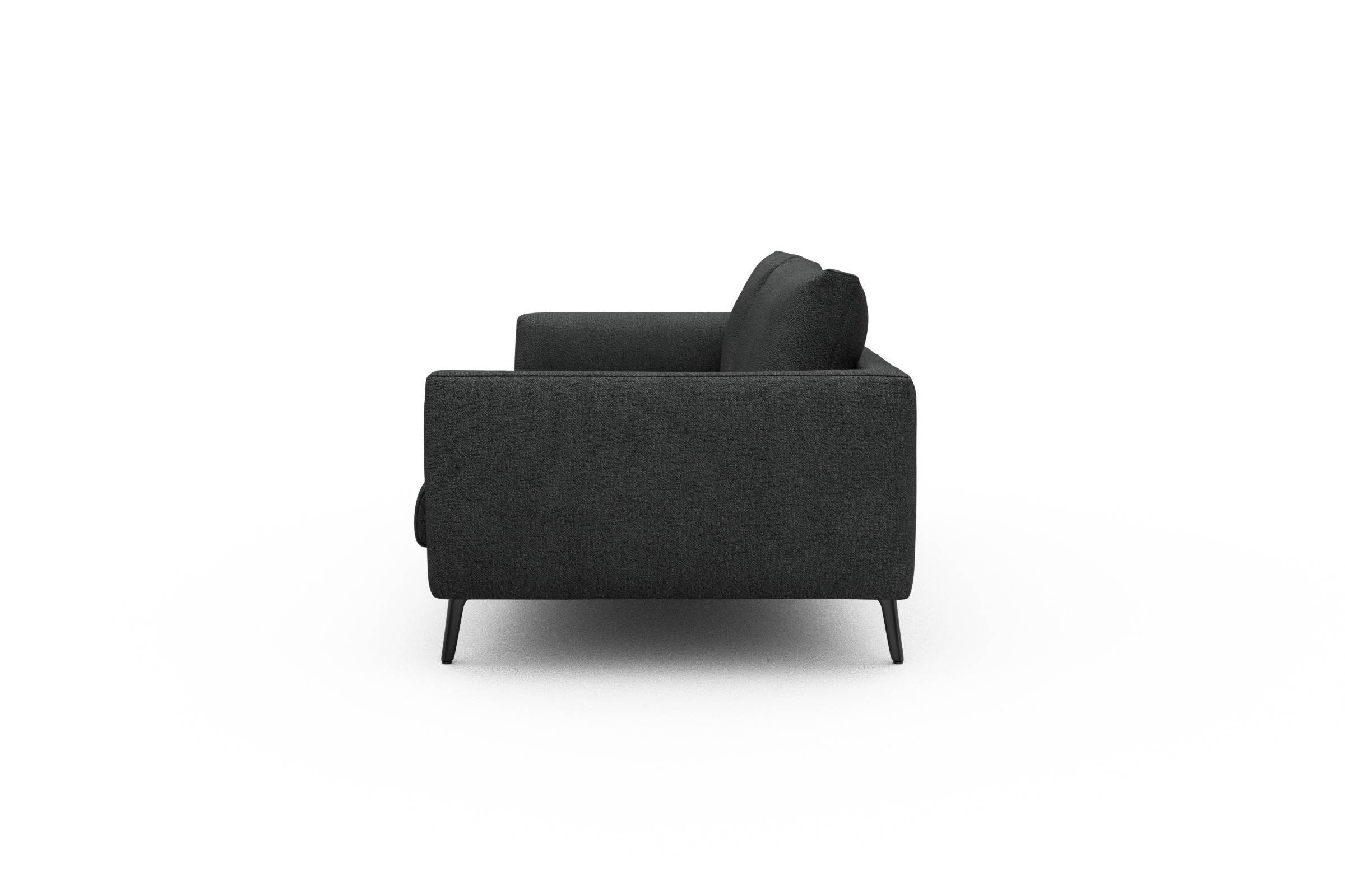 Sofa Karl 3-Sitzer Boucle-Charcoal