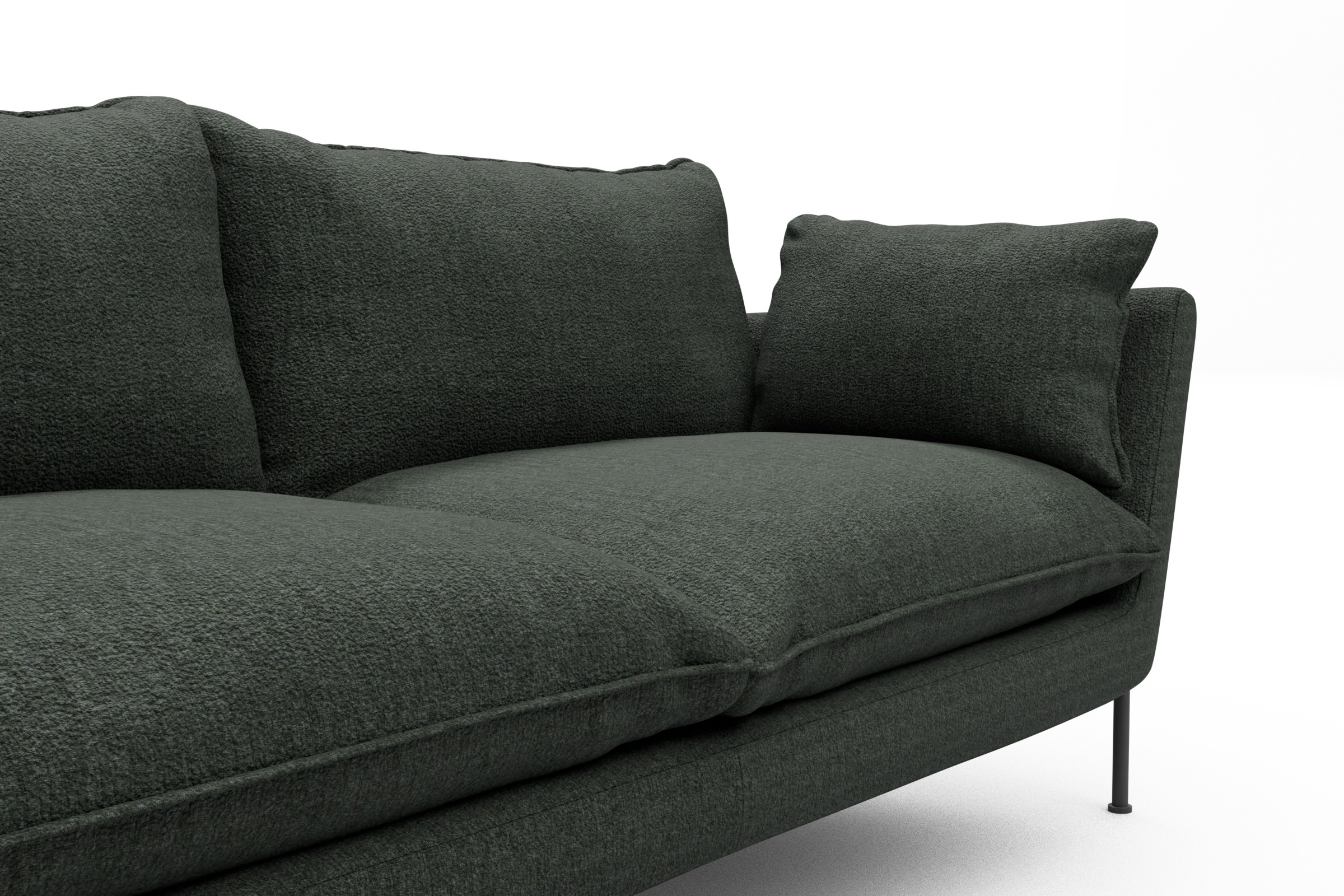 Sofa Anton PREMIUM 3-Sitzer Aivi-Pine-Green