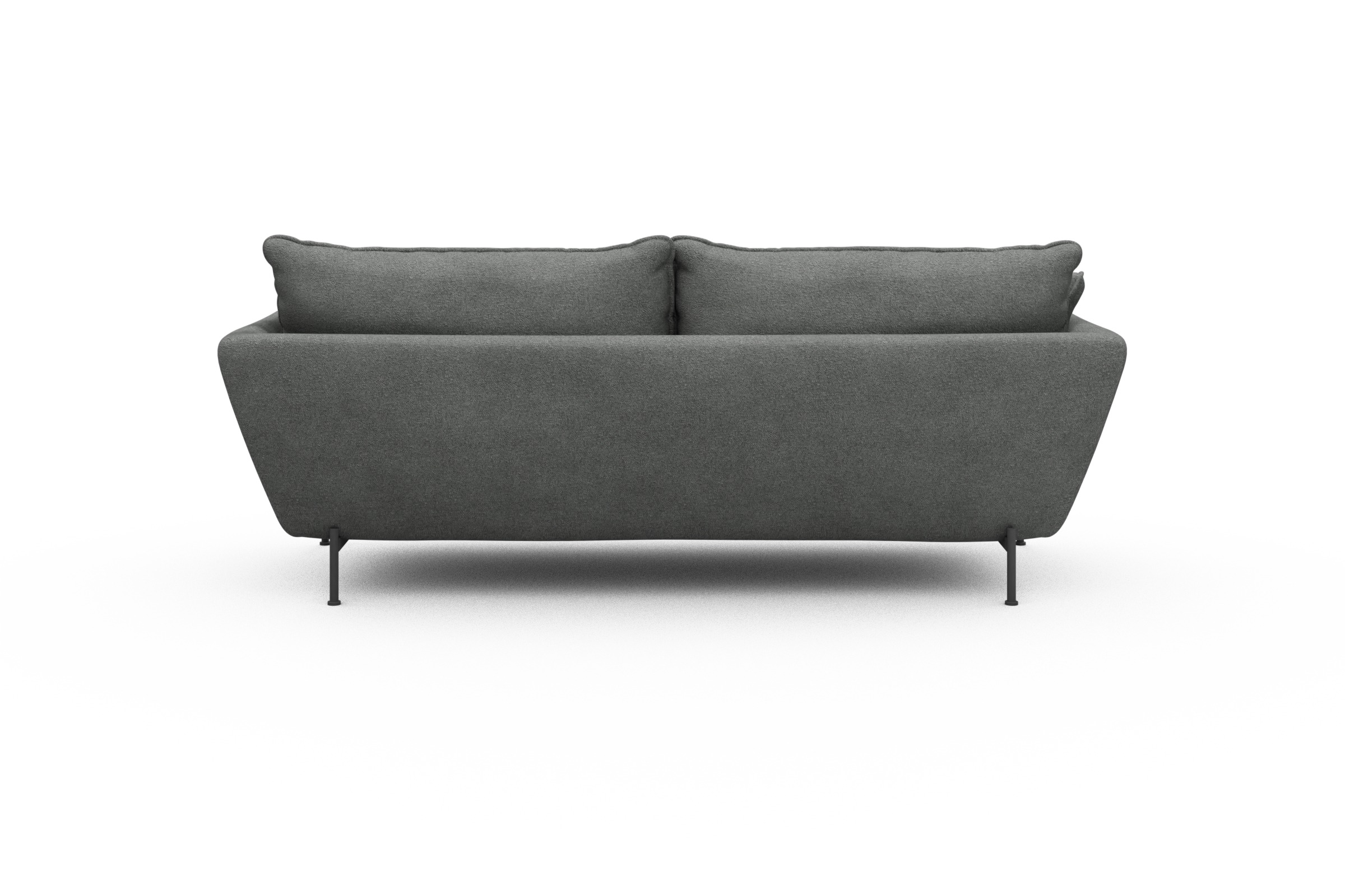 Sofa Anton PREMIUM 3-Sitzer Boucle-Ash-Grey
