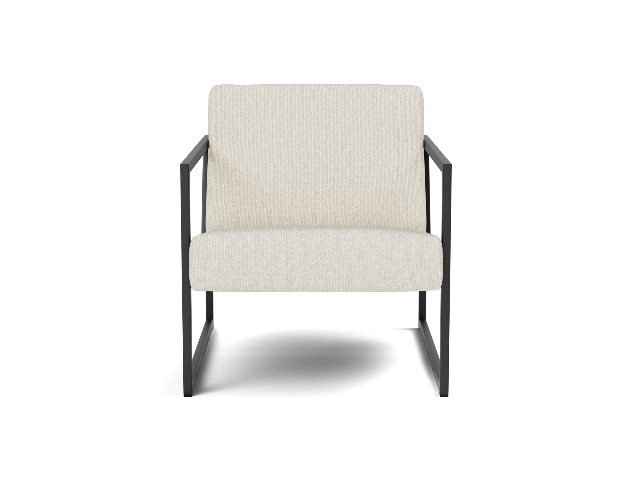 Sessel Vikko mit Armlehnen Boucle Skandi 531-Off-White