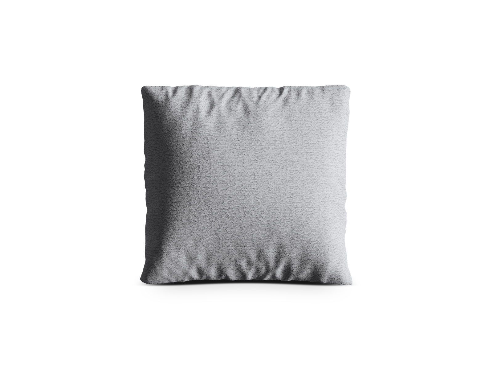 Cosmopolitan Design Kissen Kemi 45x45cm Boucle Coral Grau