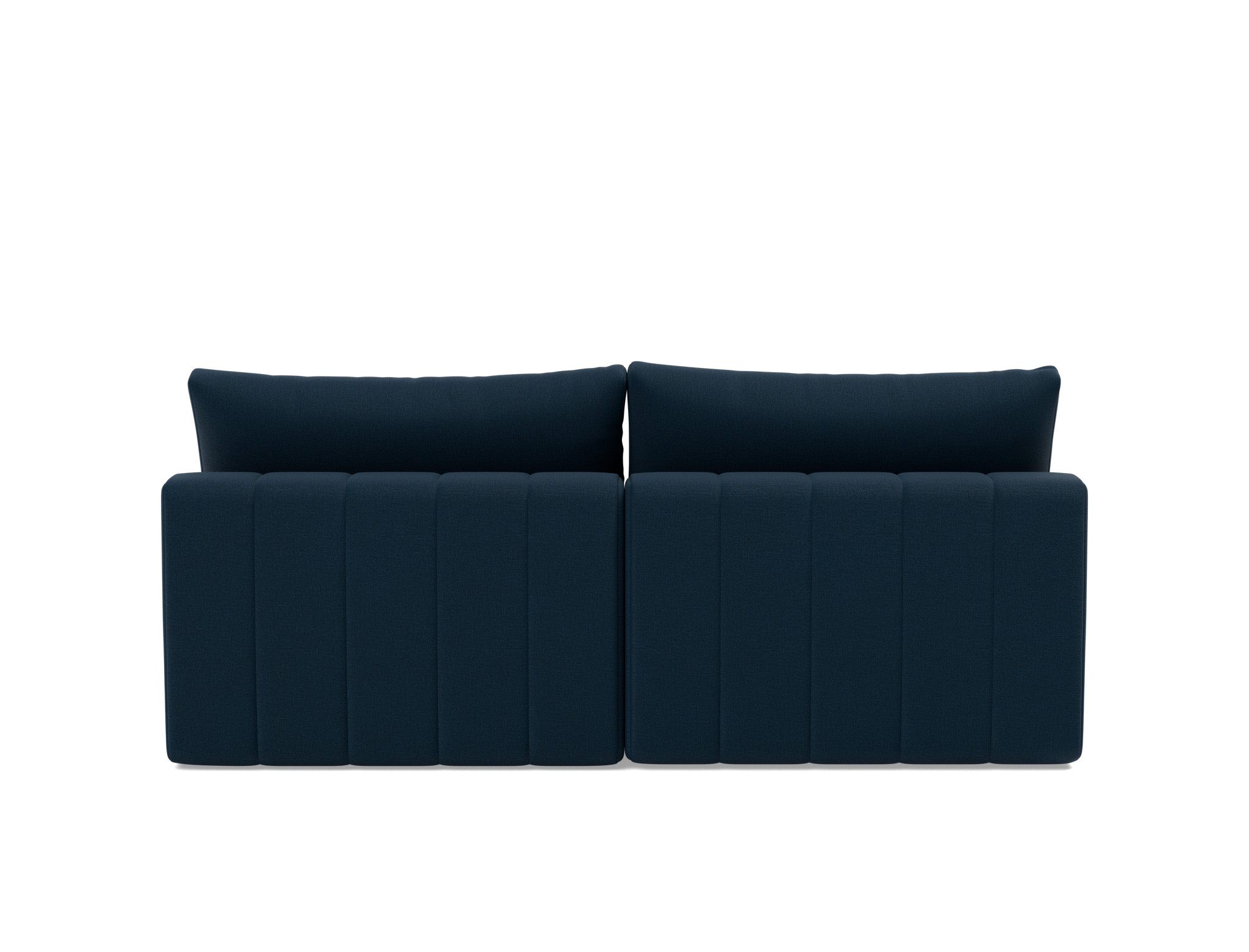 Schlafsofa Akello mit Chaiselongue Flachgewebe Mixed Dance 528-Blue