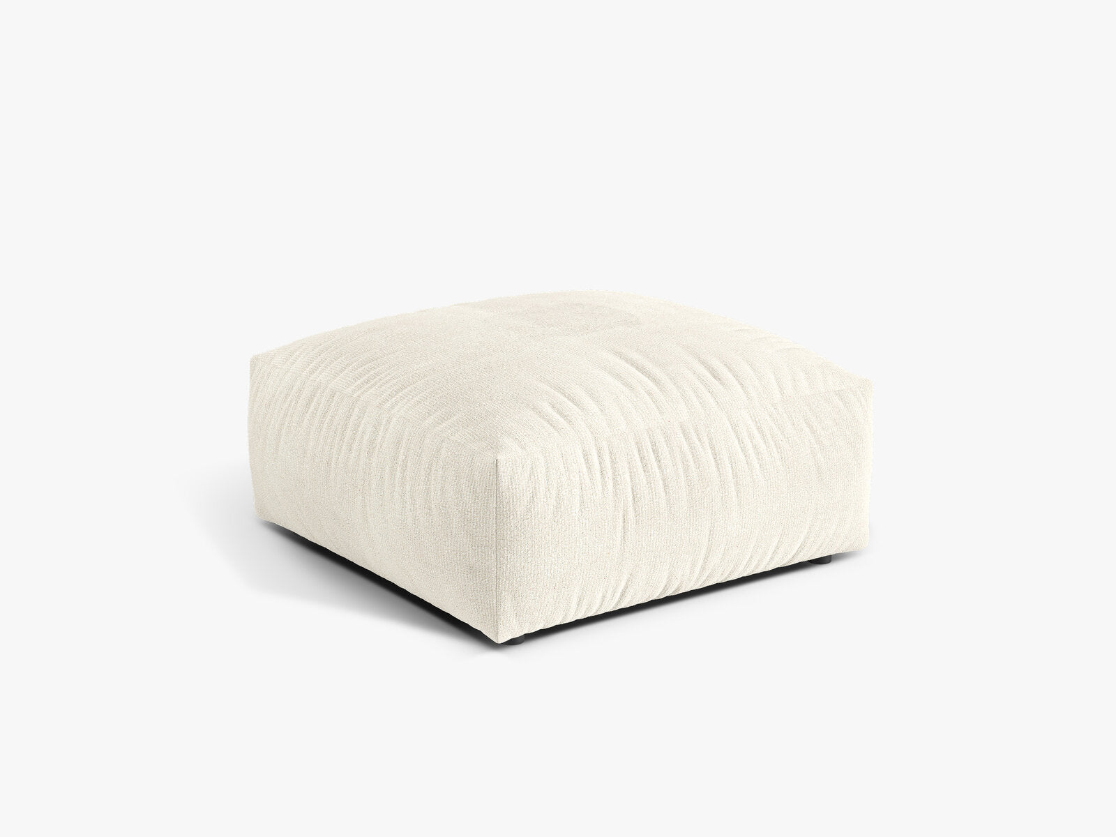 Micadoni Hocker Martina Groß 1-Sitzer Boucle Monet Elfenbein