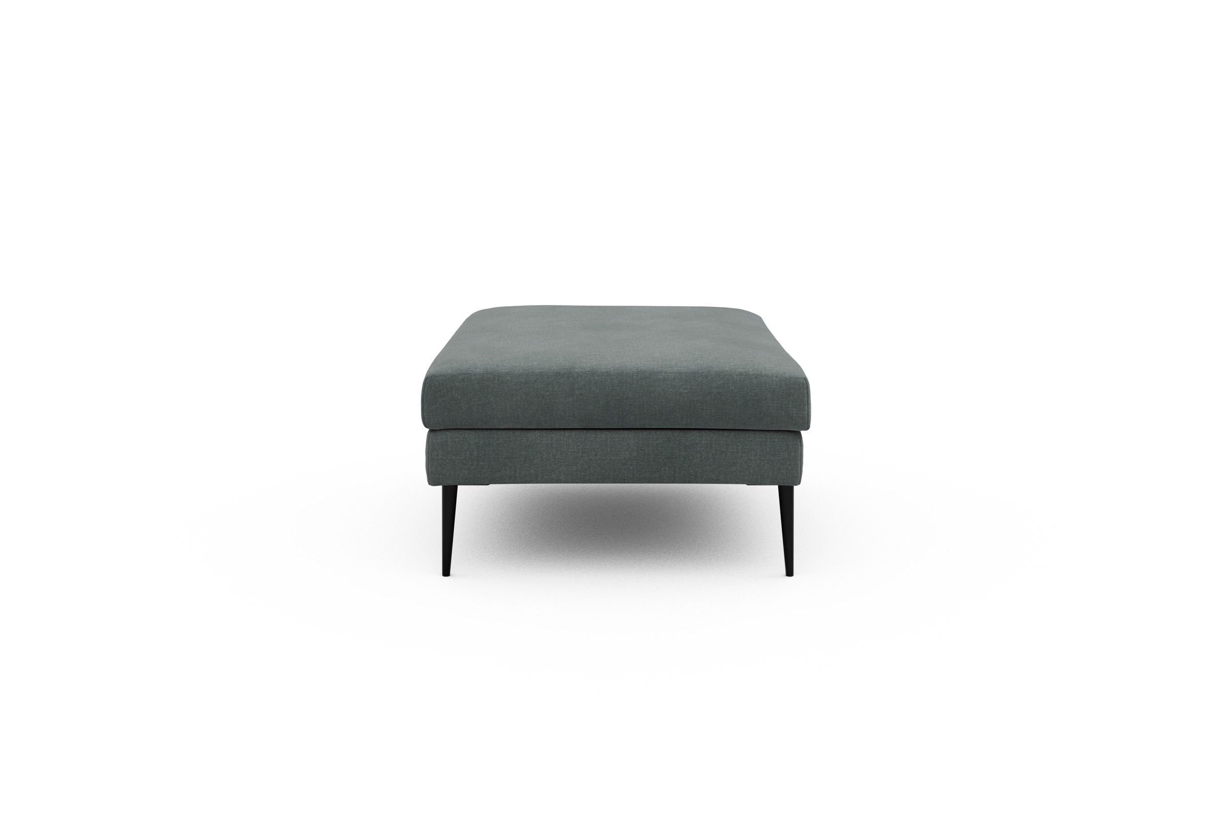 Sitzhocker Paul Smooth-Silver-Grey