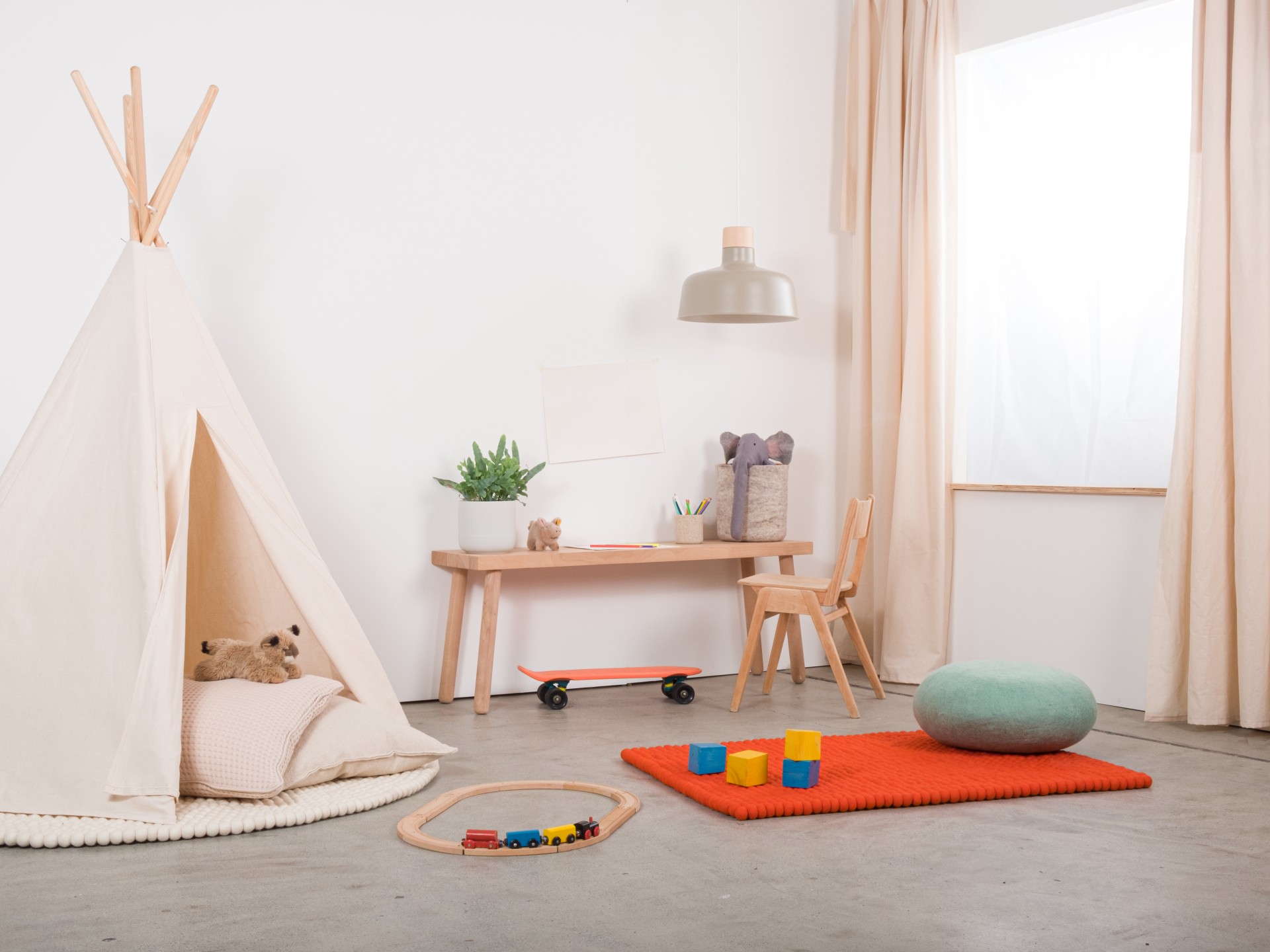 myfelt Mats Filzkugelteppich - 50 cm