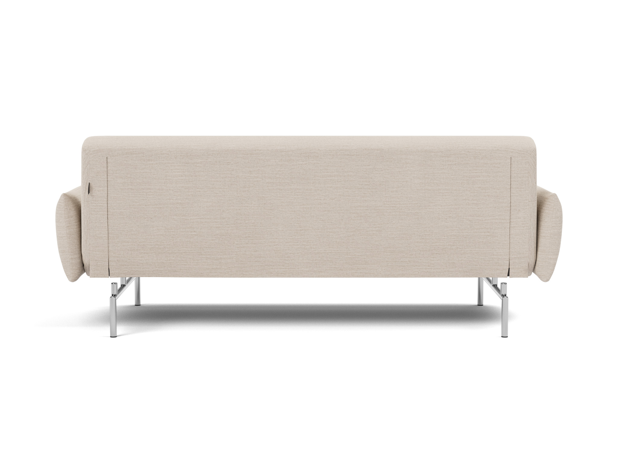Schlafsofa Jillis mit Armlehnen Webstoff Blida 612-Sand-Grey