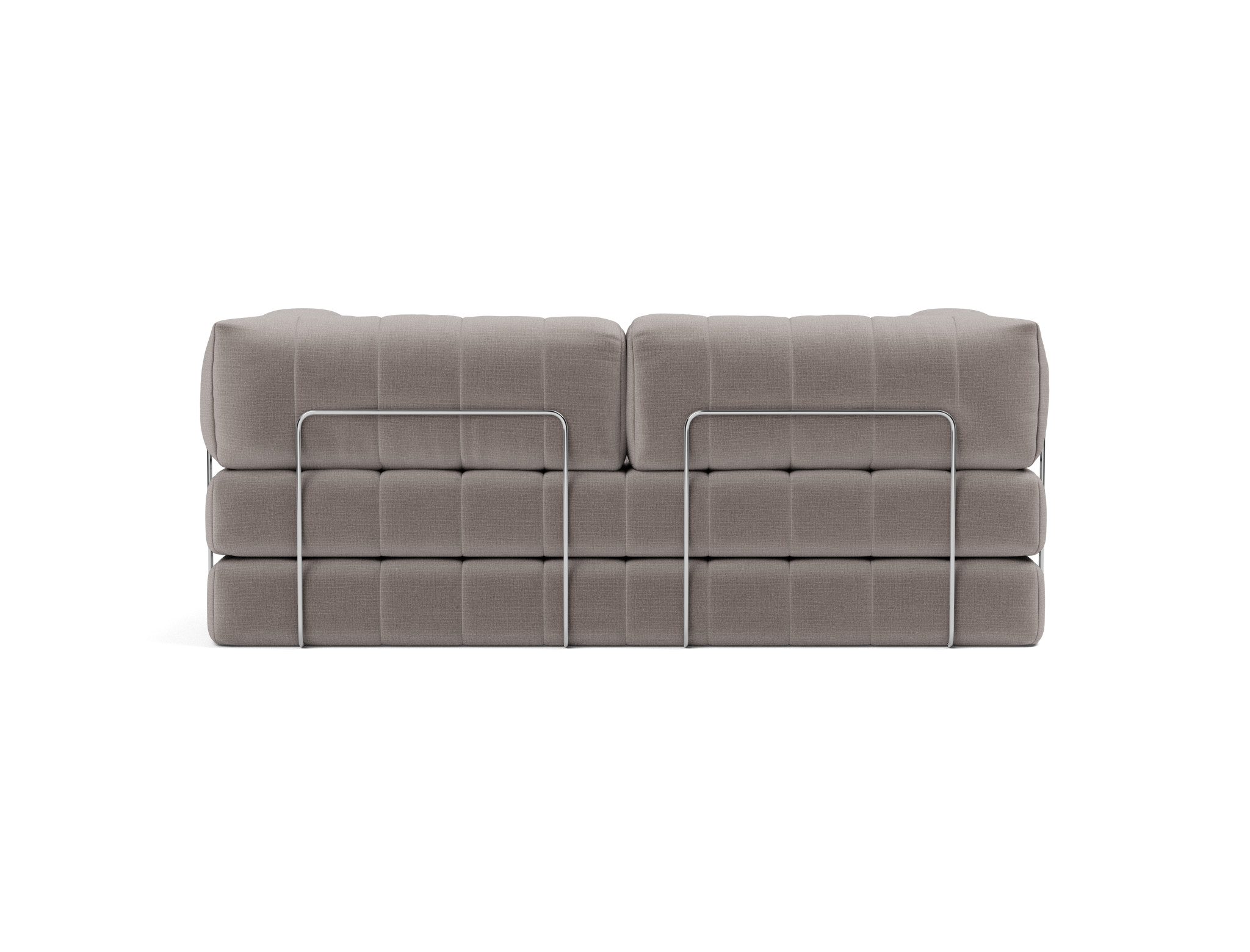 Schlafsofa CozyPad mit Armlehnen Chenille Esina 418-Truffle