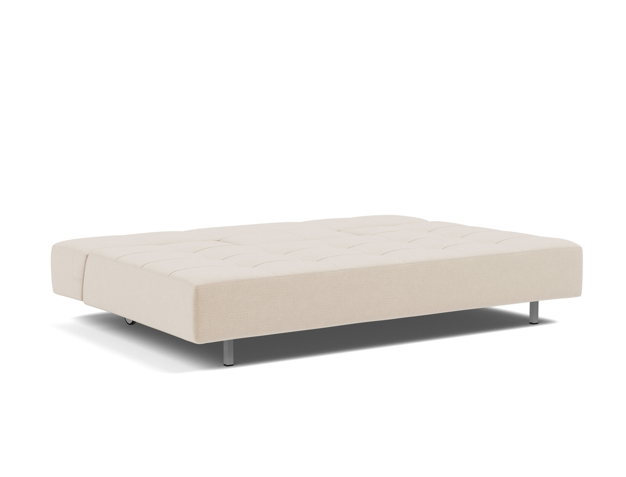 Schlafsofa Long Horn D.E.L. Chenille Esina 410-Almond-Beige