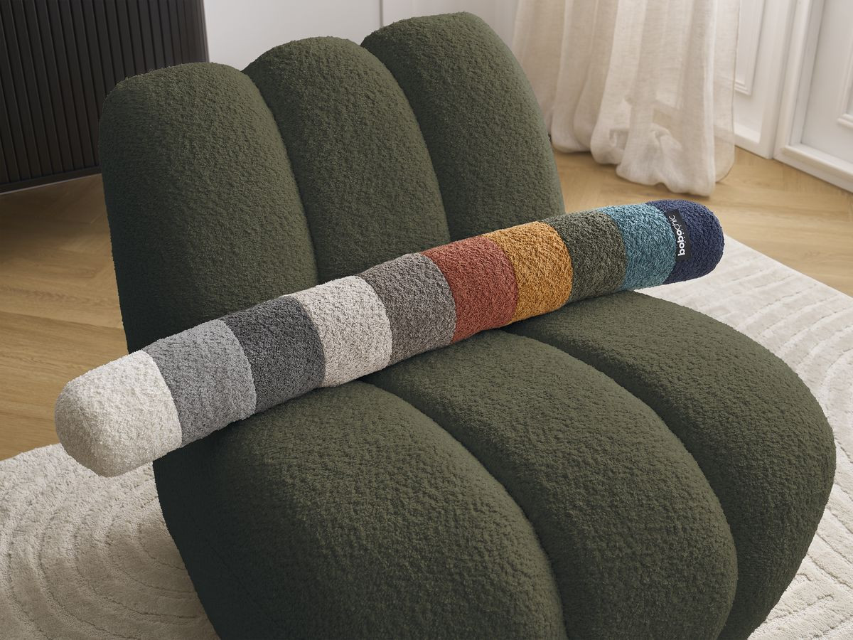 Bobochic Janissaire Sessel 81 × 90 cm Bouclé-Stoff Grün