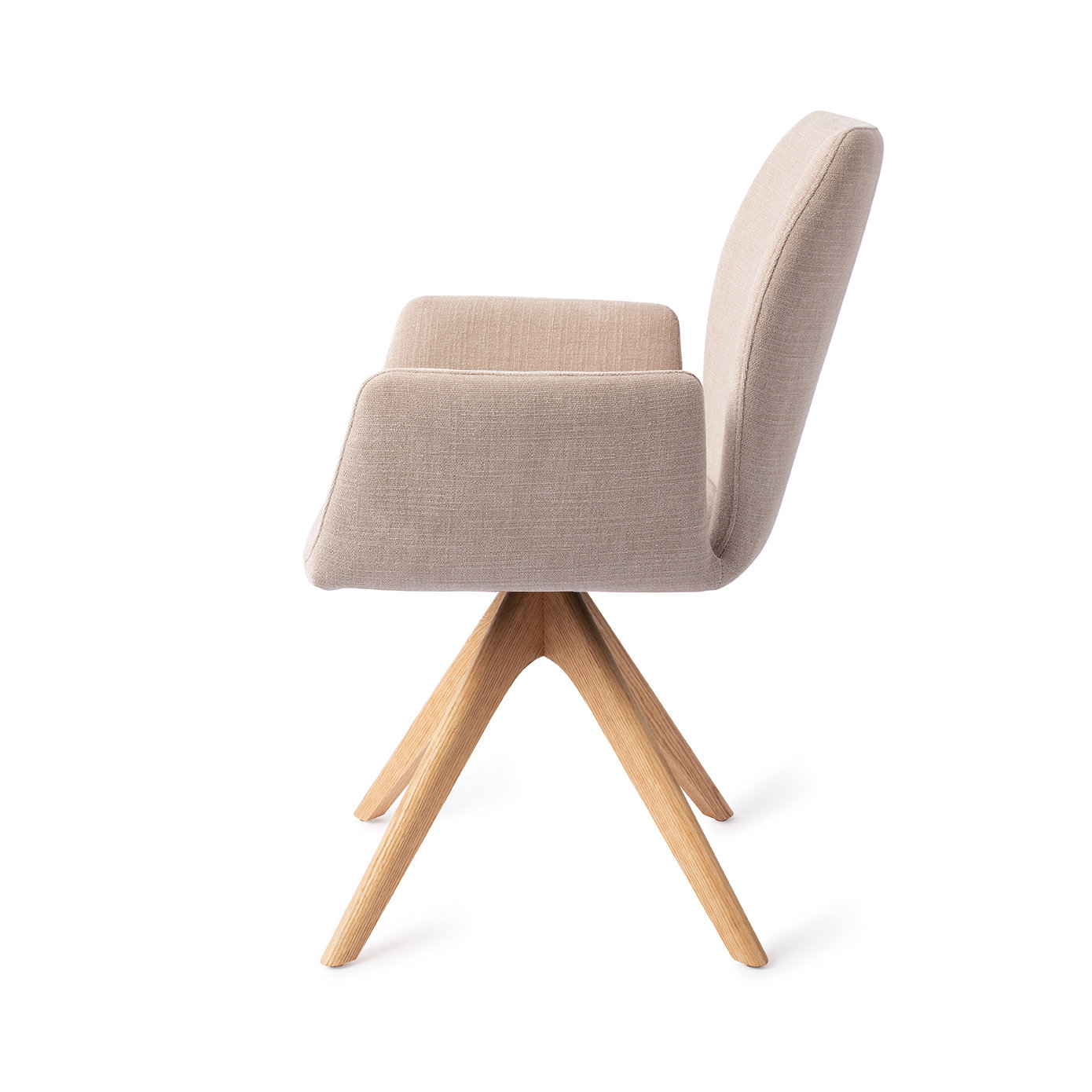 Jesper Home Esszimmerstuhl Misaki Sand Strand Revolve Eiche Natur