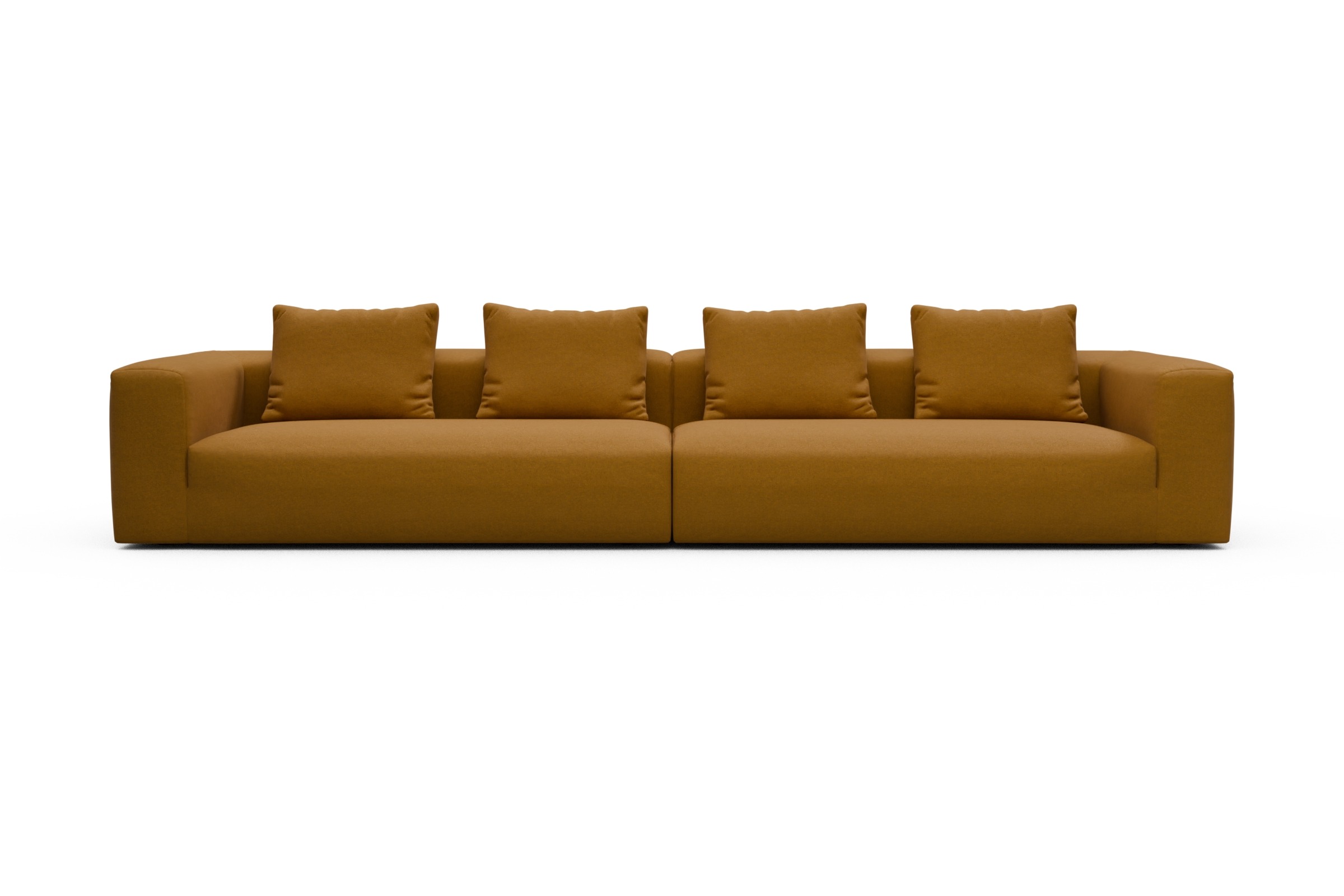 Skandi Home Modulares XXL Sofa Fred 5-Sitzer Satya-Ocre moebelfaktor