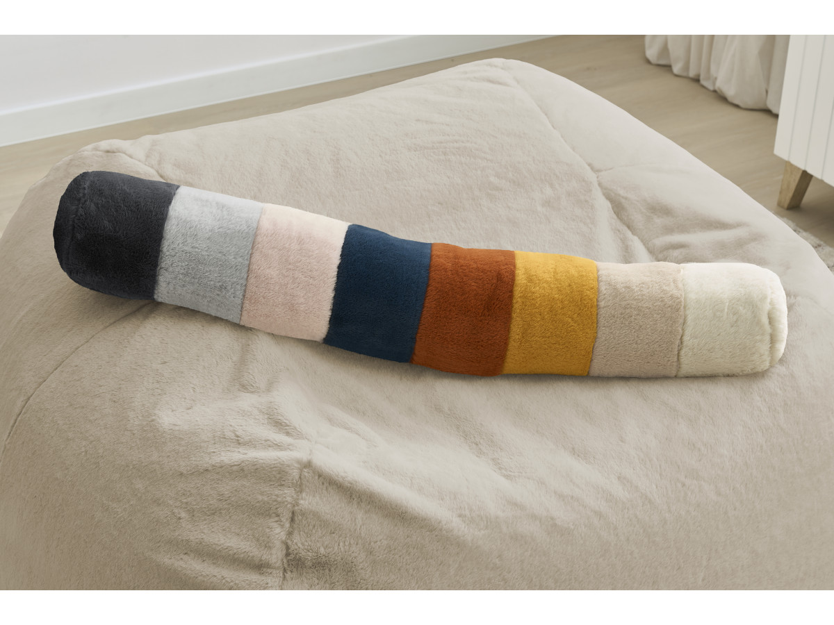 Bobochic Meribel Pouf Kunstfell Beige