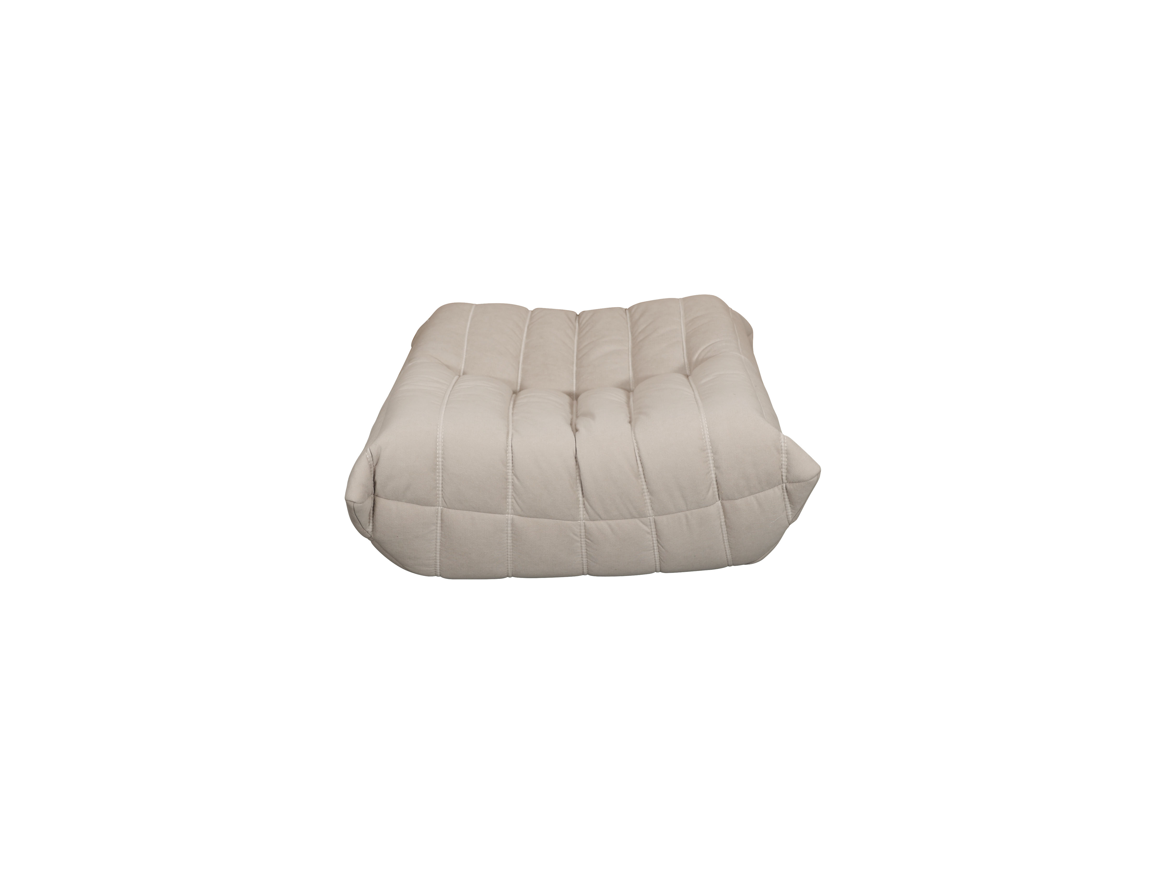 Livin Hill Set Nua: Sessel 87 cm + Fußhocker Hellbeige