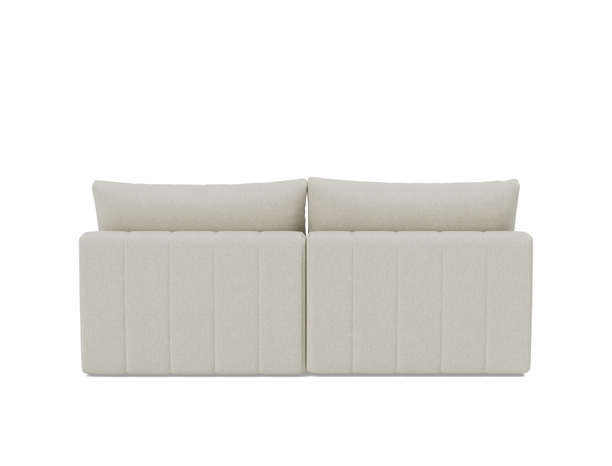 Schlafsofa Akello mit Chaiselongue Flachgewebe Mixed Dance 527-Natural
