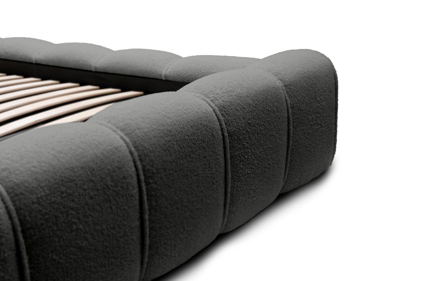 Polsterbett Belio Boucle 180x200 mit Holzrahmen Quelle 92