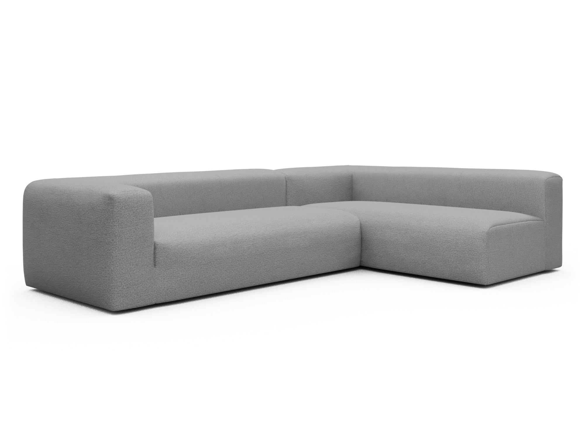 Skandi Home Ecksofa Fred 2x 2,5-Sitzer rechts offen Sama-Grey moebelfaktor