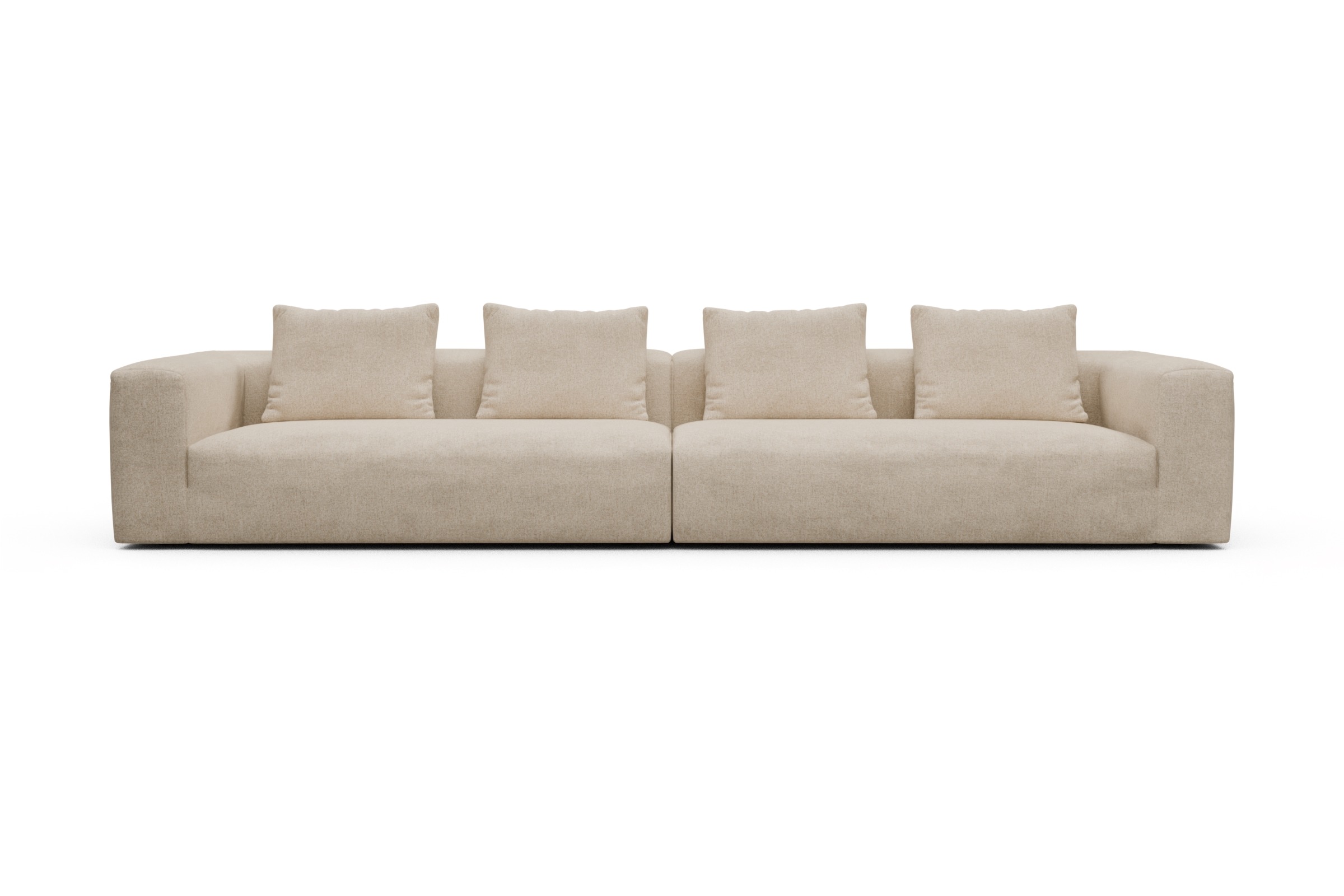 Skandi Home Modulares XXL Sofa Fred 5-Sitzer Casone-Natural-Beige moebelfaktor