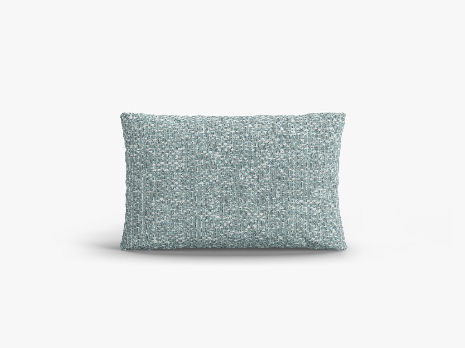 Micadoni Kissen Poppy Chenille Silencio Gedämpftes Blau 30x50