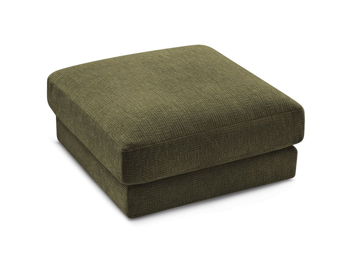 Bobochic Leonard Pouf Strukturstoff Grün