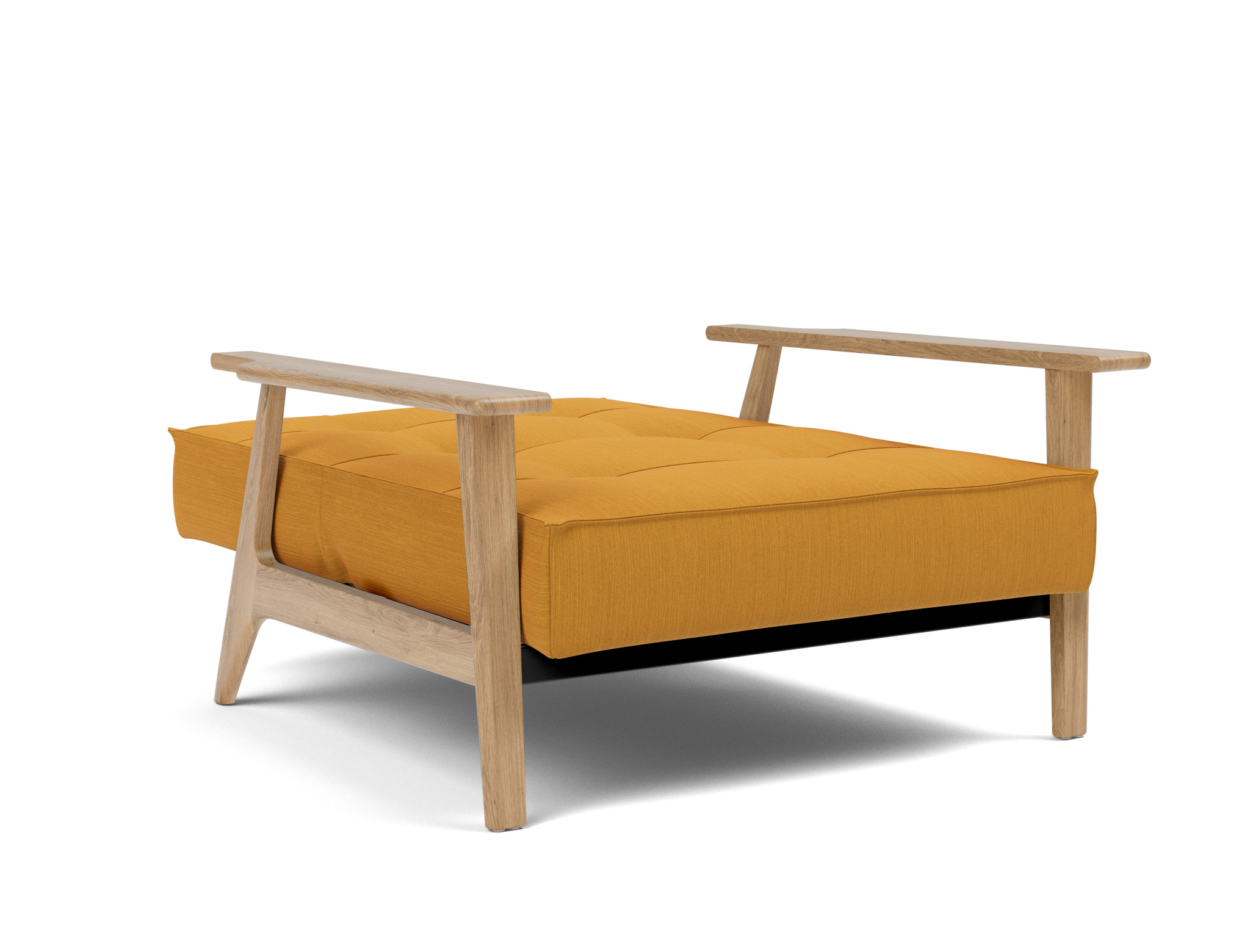 Sessel Splitback Frej Flachgewebe Elegance 507-Burned-Curry