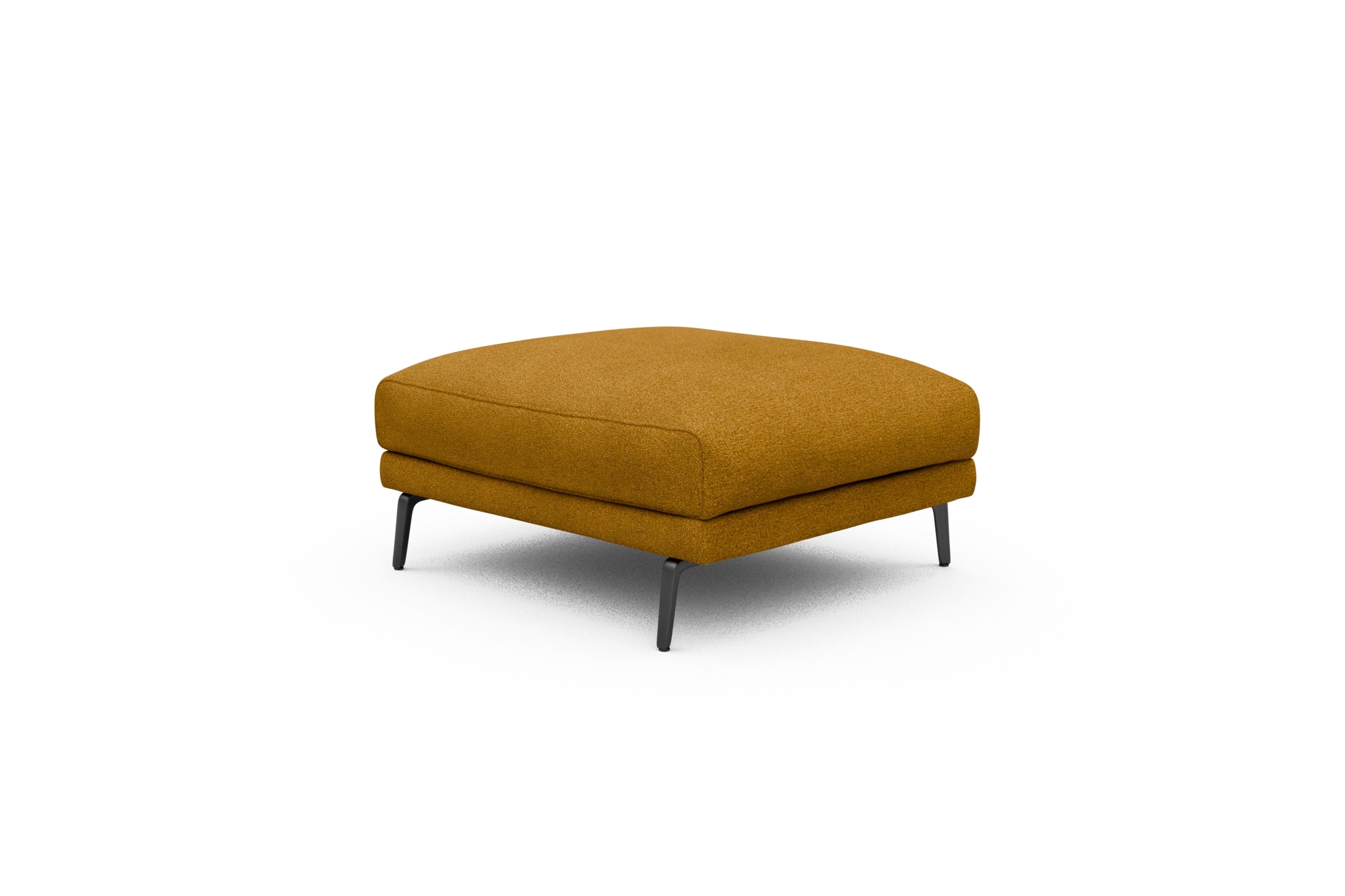Sitzhocker Karl Boucle-Ochre