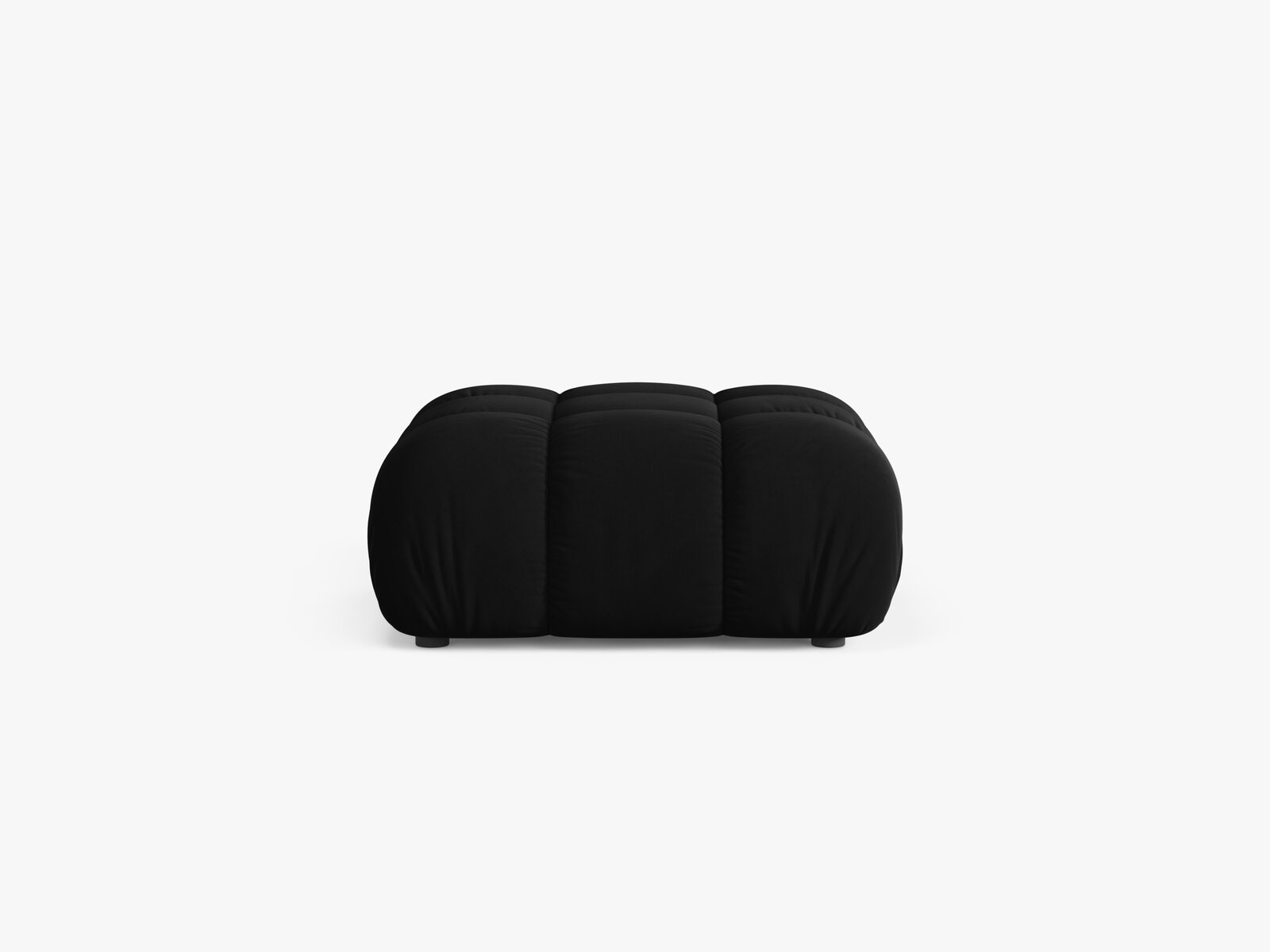 Micadoni Hocker Bellis Samt Bluvel Schwarz