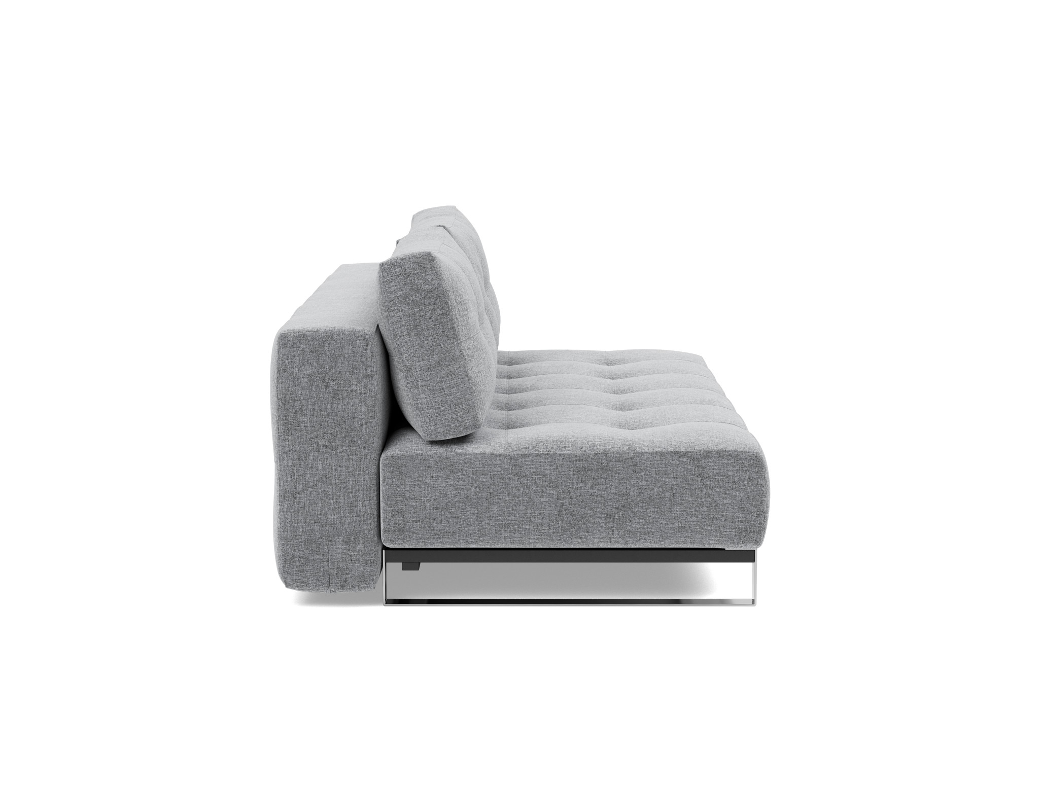 Schlafsofa Supremax D.E.L. Strukturierter Stoff Twist 565-Granite
